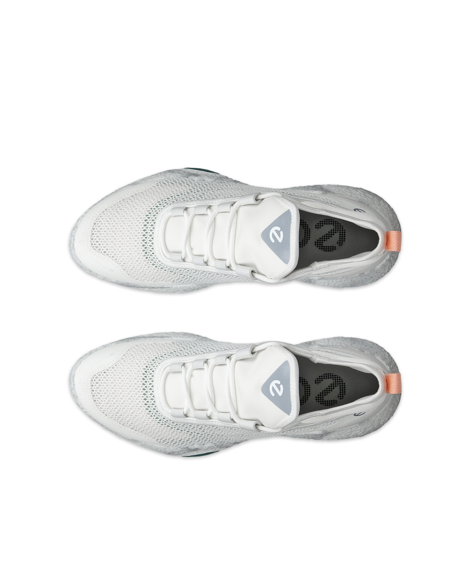 ECCO® Golf BIOM H5 chaussure de golf en toile pour femme - Blanc - Top left pair