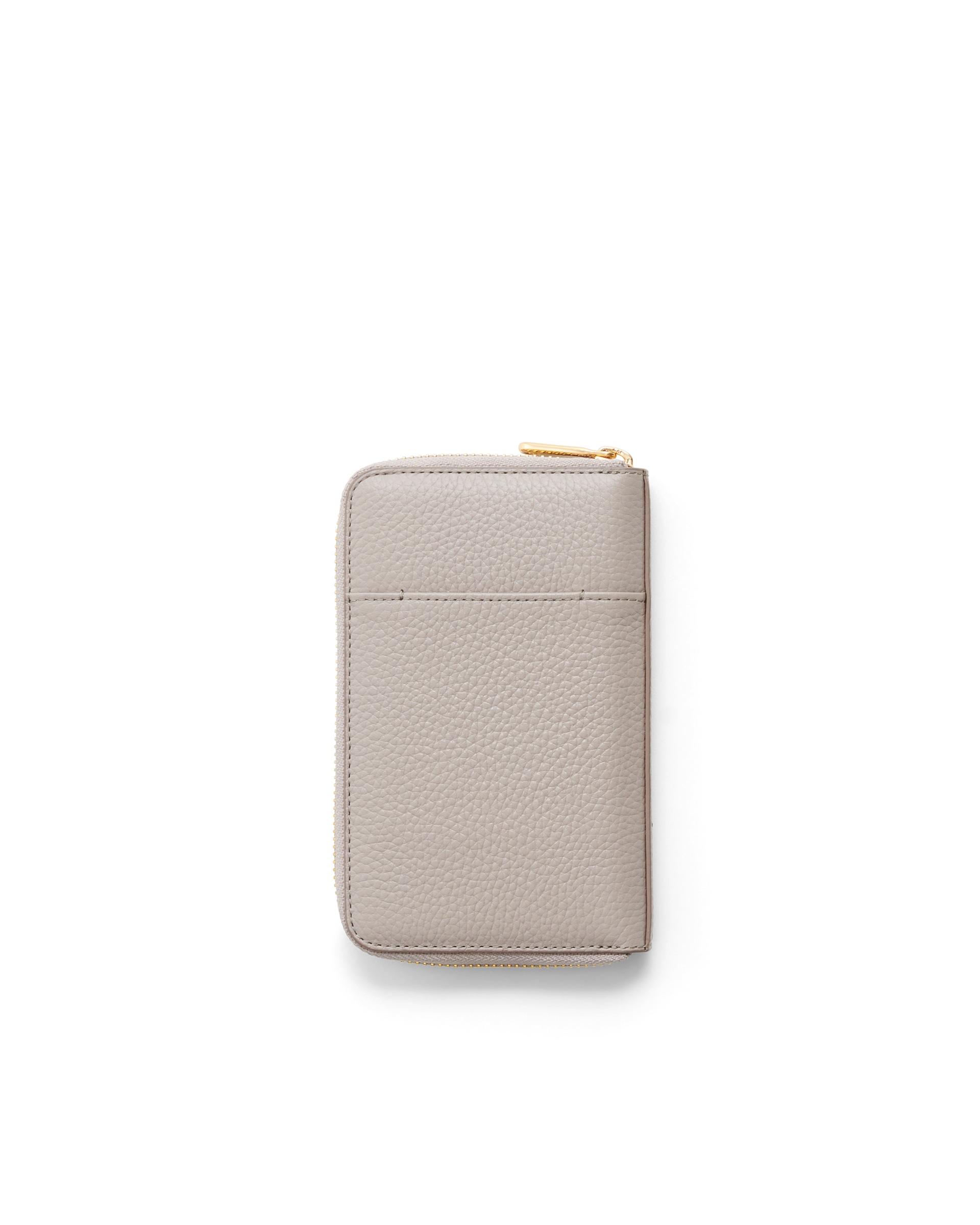 ECCO® Wallet grote lederen portefeuille - Beige - Back