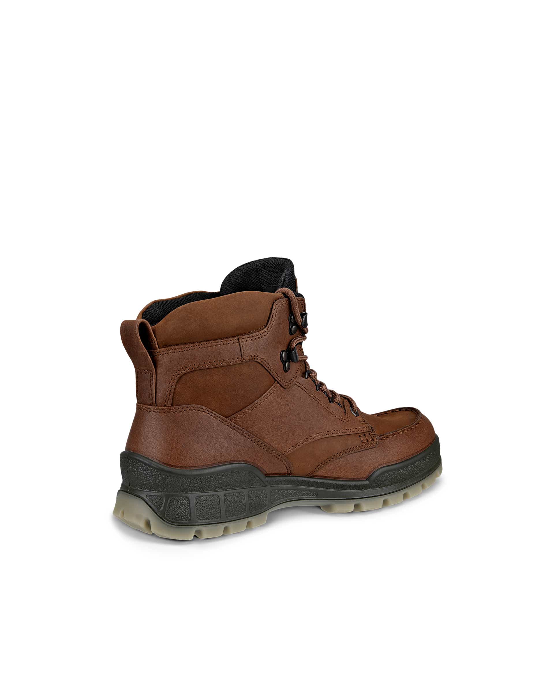 ECCO® Track 25 Heren halfhoge leren outdoorboot met Gore-Tex - Bruin - Back