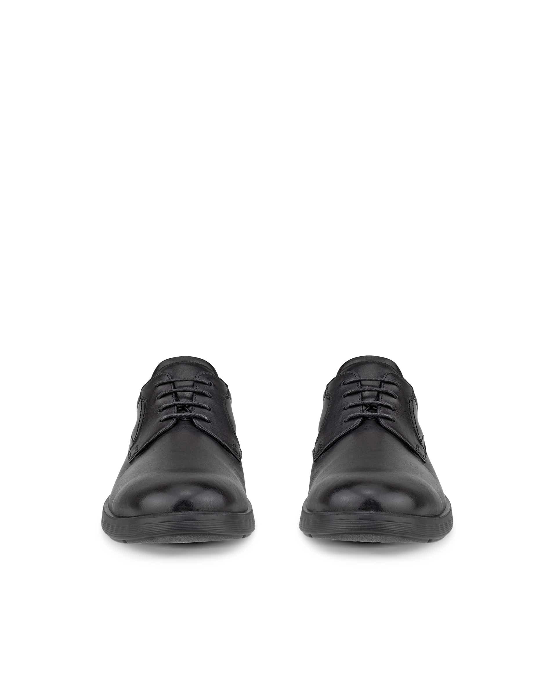 ECCO® S Lite Hybrid derbies cuir pour homme - Noir - Front pair