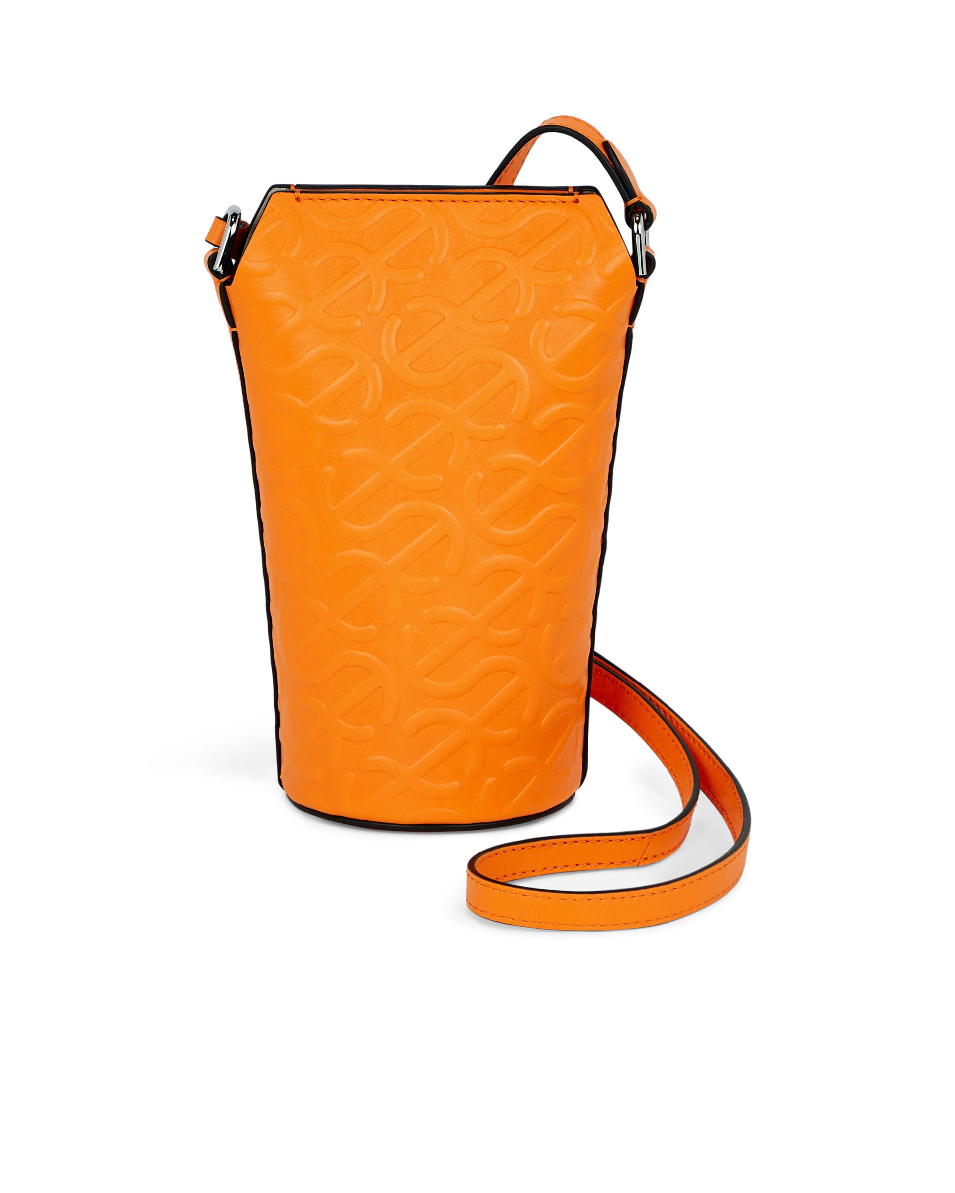 ECCO® Wave Pot Leather Crossbody Bag - Orange - Main
