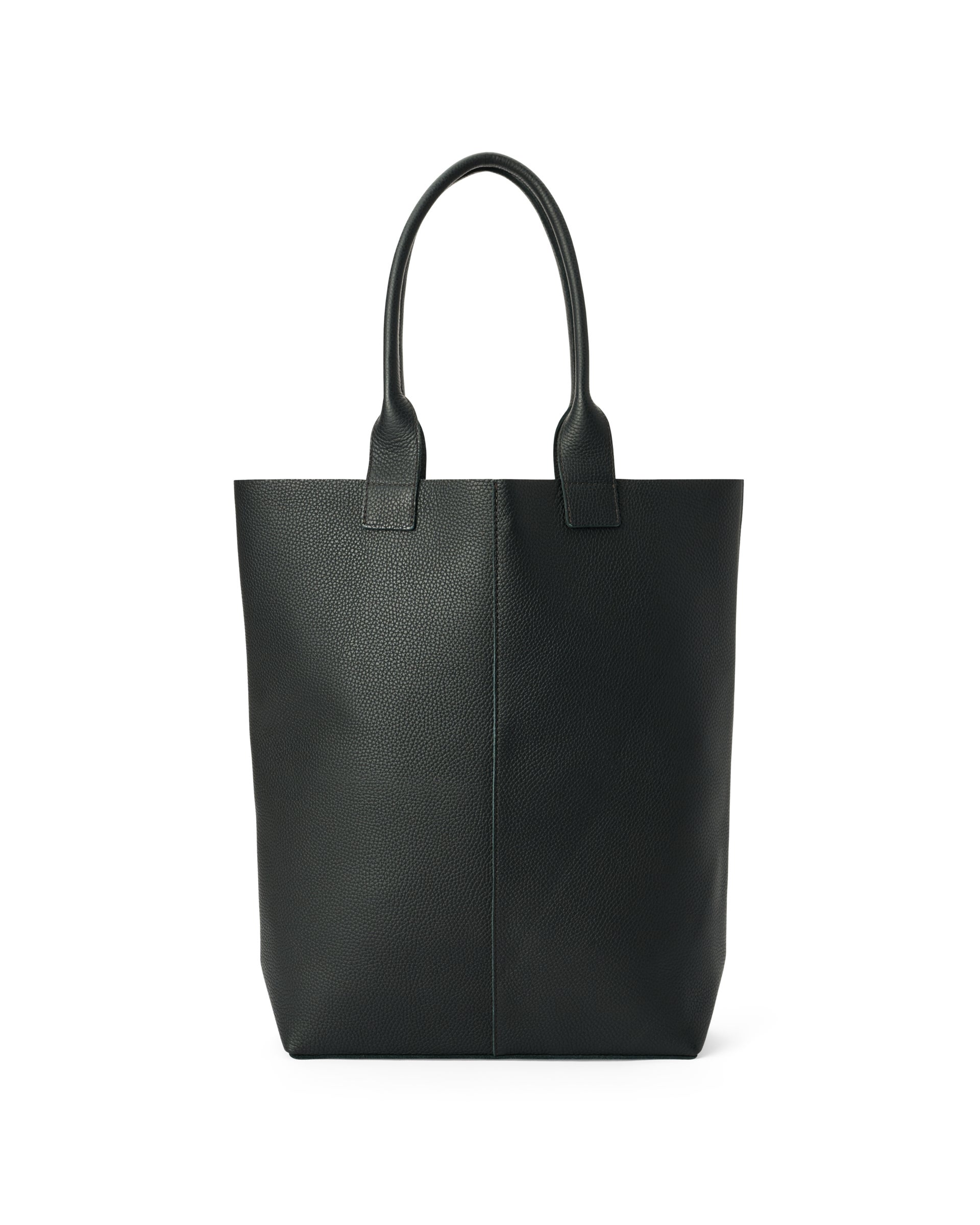 Kožená taška tote ECCO® Tote - Čierna - Back