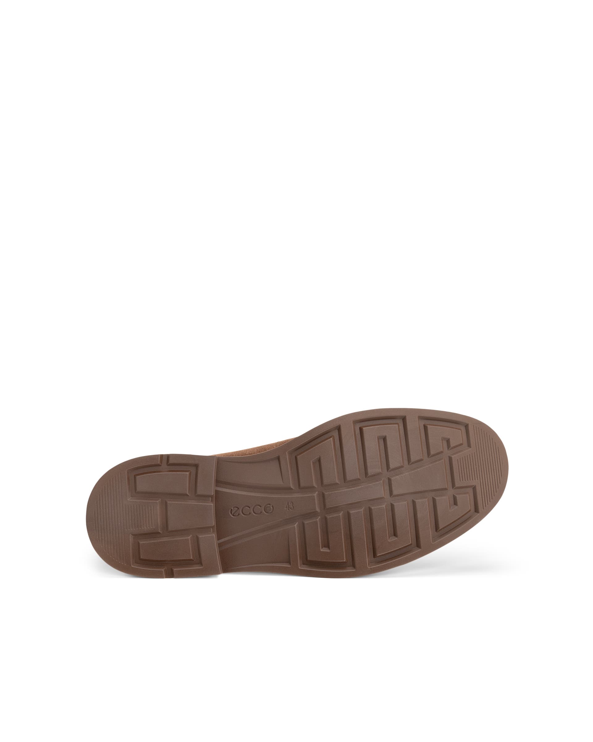 ECCO® METROPOLE LONDON mokkasiner i ruskind til herrer - Brun - Sole