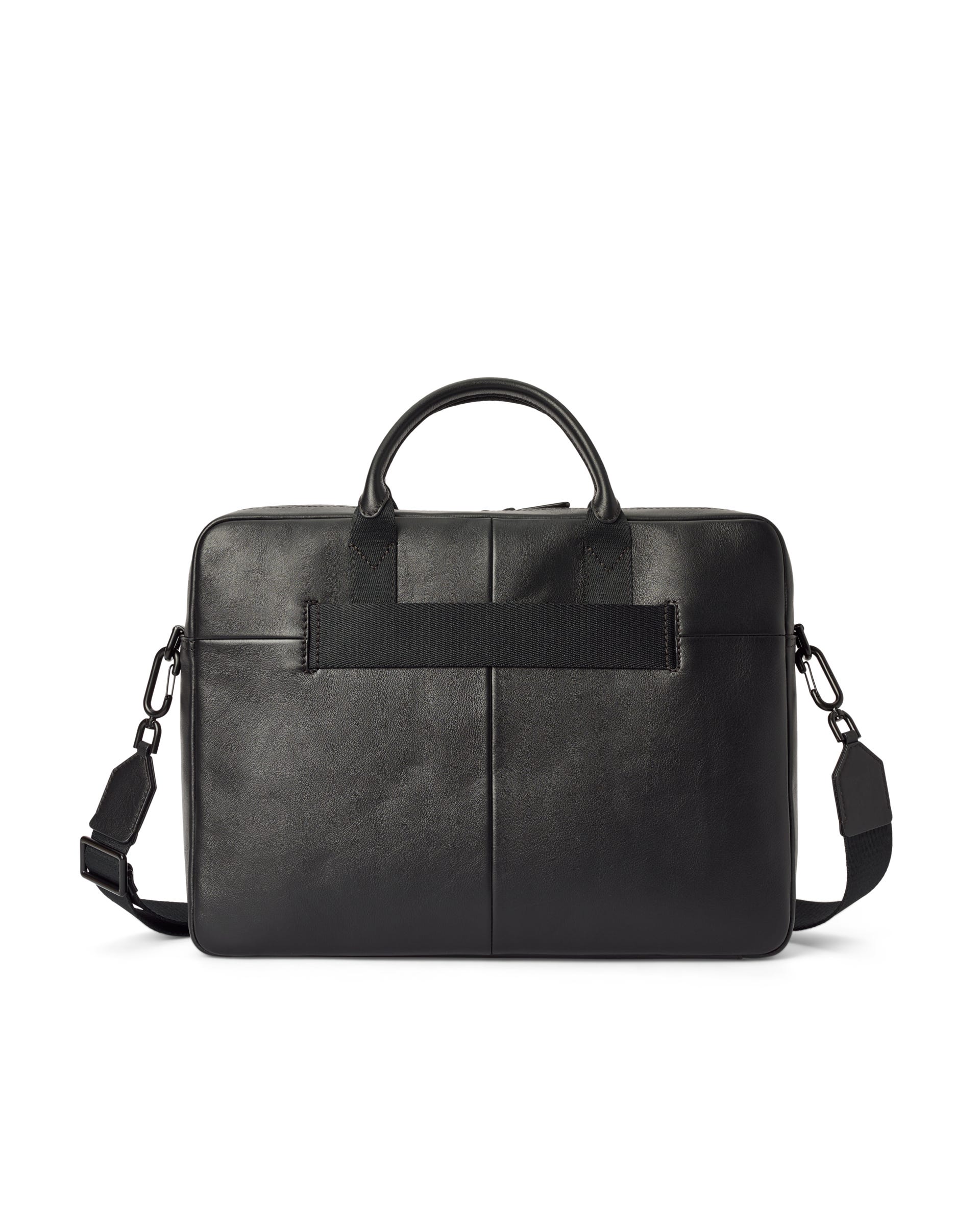 ECCO® MODE LAPTOP BAG Herren Laptoptasche aus Leder - Schwarz - Main