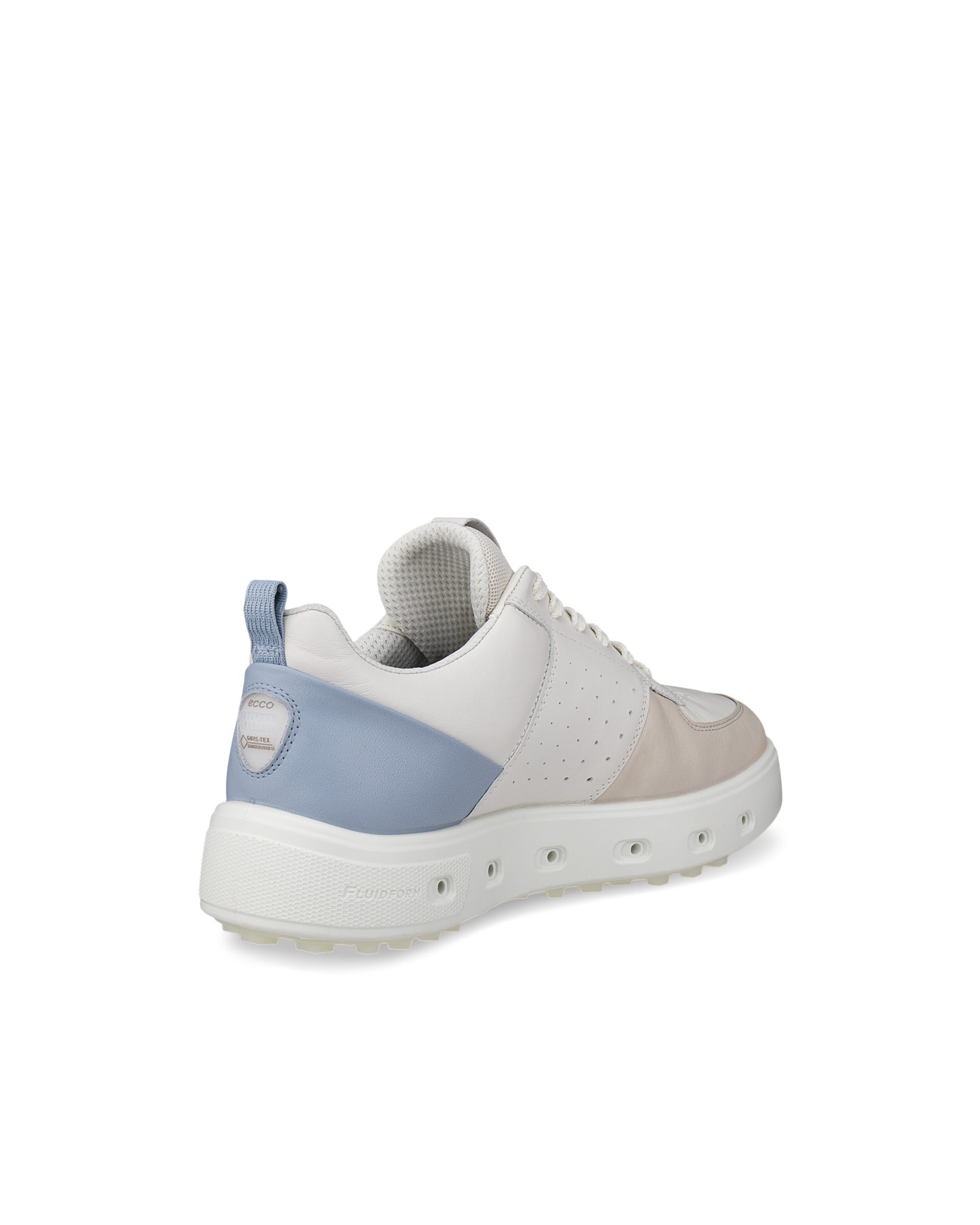 ECCO GOLF STREET 720 WOMEN ウィメンズ レザーGore-Texゴルフシューズ - ホワイト - Back