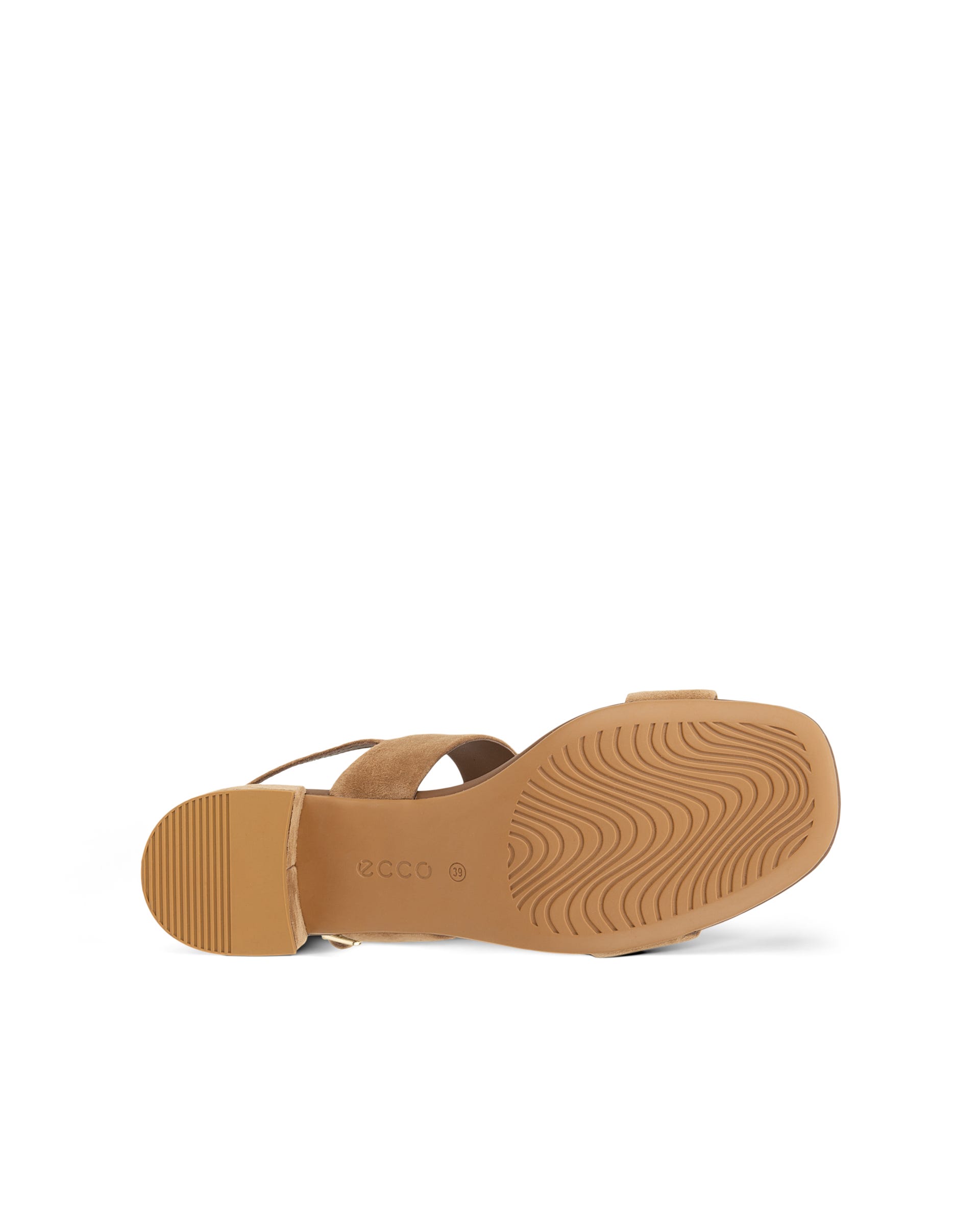 ECCO® LIVA SANDAL 35 Högklackad mockasandaler dam - Brun - Sole