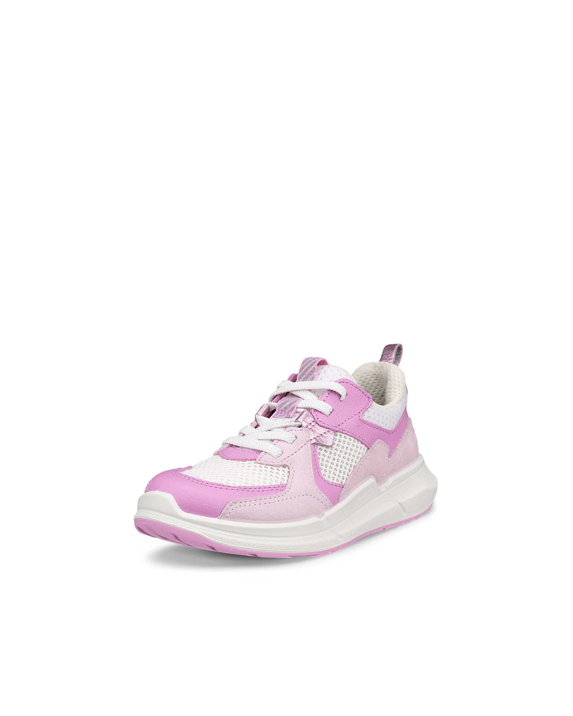 ECCO® BIOM 2.2 Kinder Sneaker aus Leder & Textil - Rosa - Main