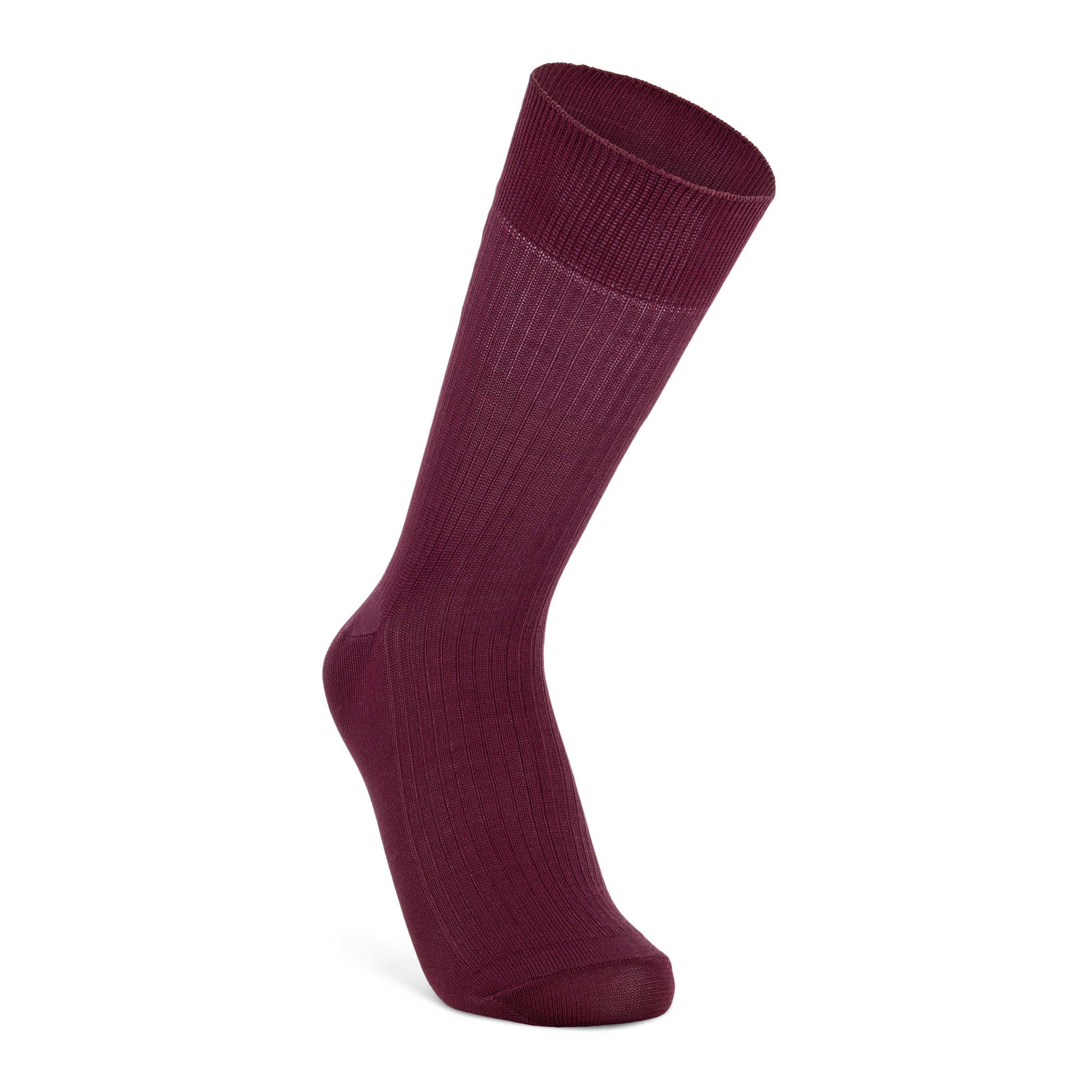 ECCO Women's Ribbed Socks - Red