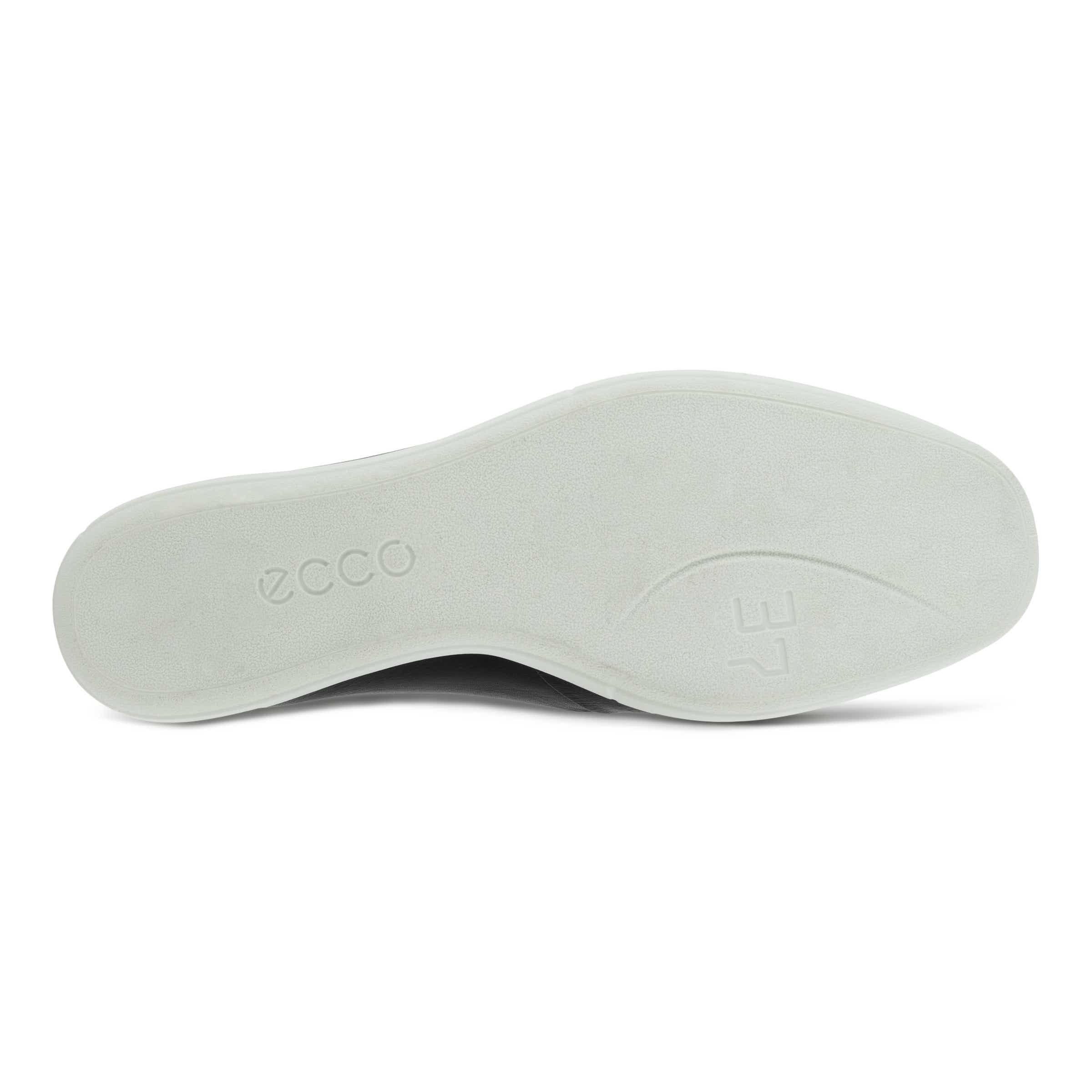 Women's ECCO® Simpil Leather Slip-On - Black - Sole