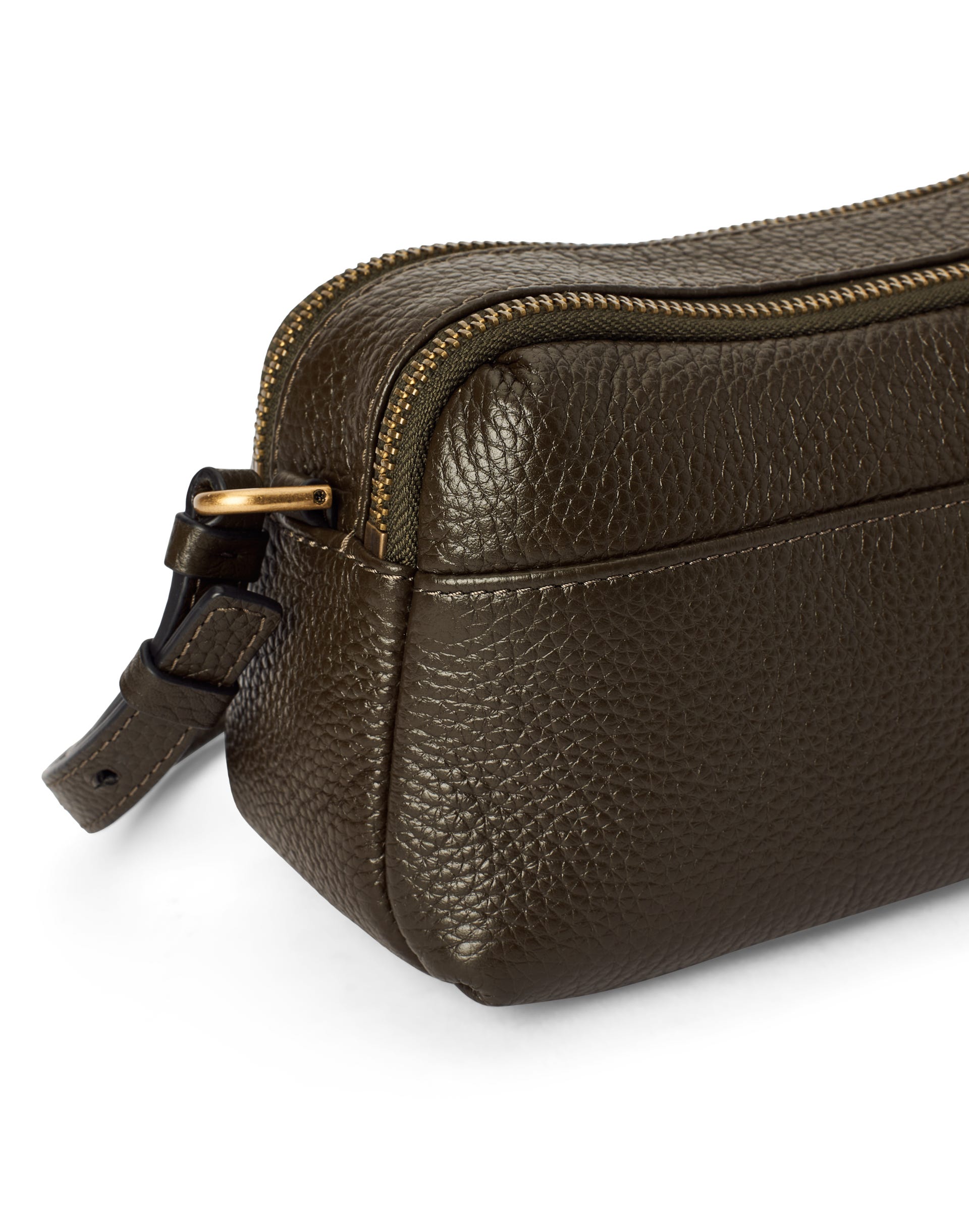 ECCO® CAMERA BAG CURVE dame kameraveske skinn - Grønn - Main