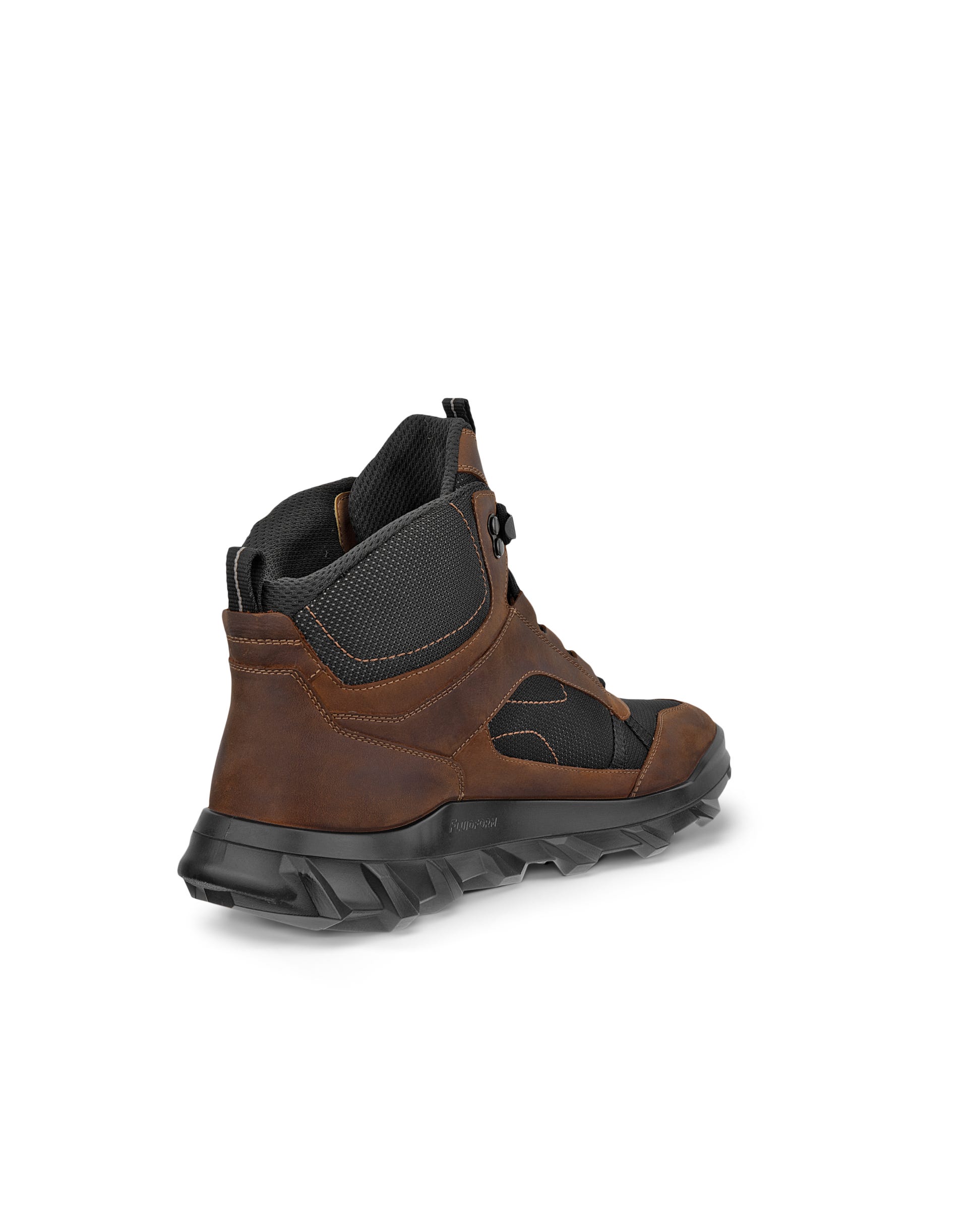 Pánská outdoorová nubuková kotníčková voděodolná obuv ECCO® MX - Hnědá - Outside