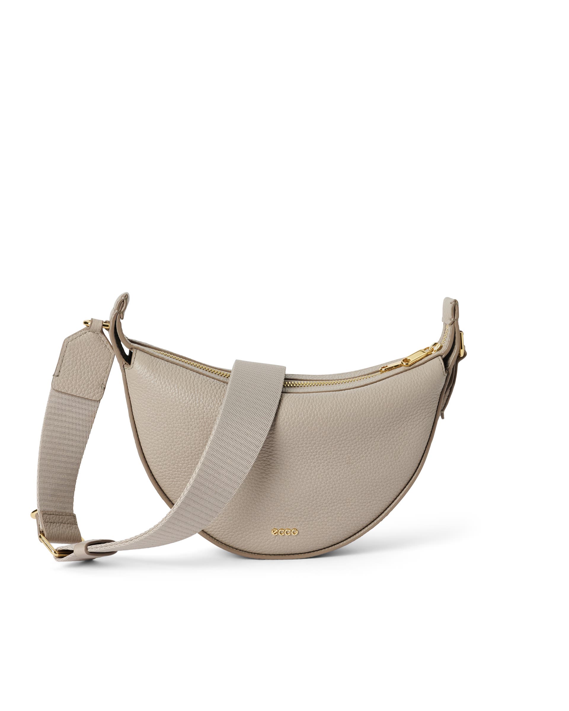 Coco  ECCO® Small Fortune Leather Crossbody Bag | Beige