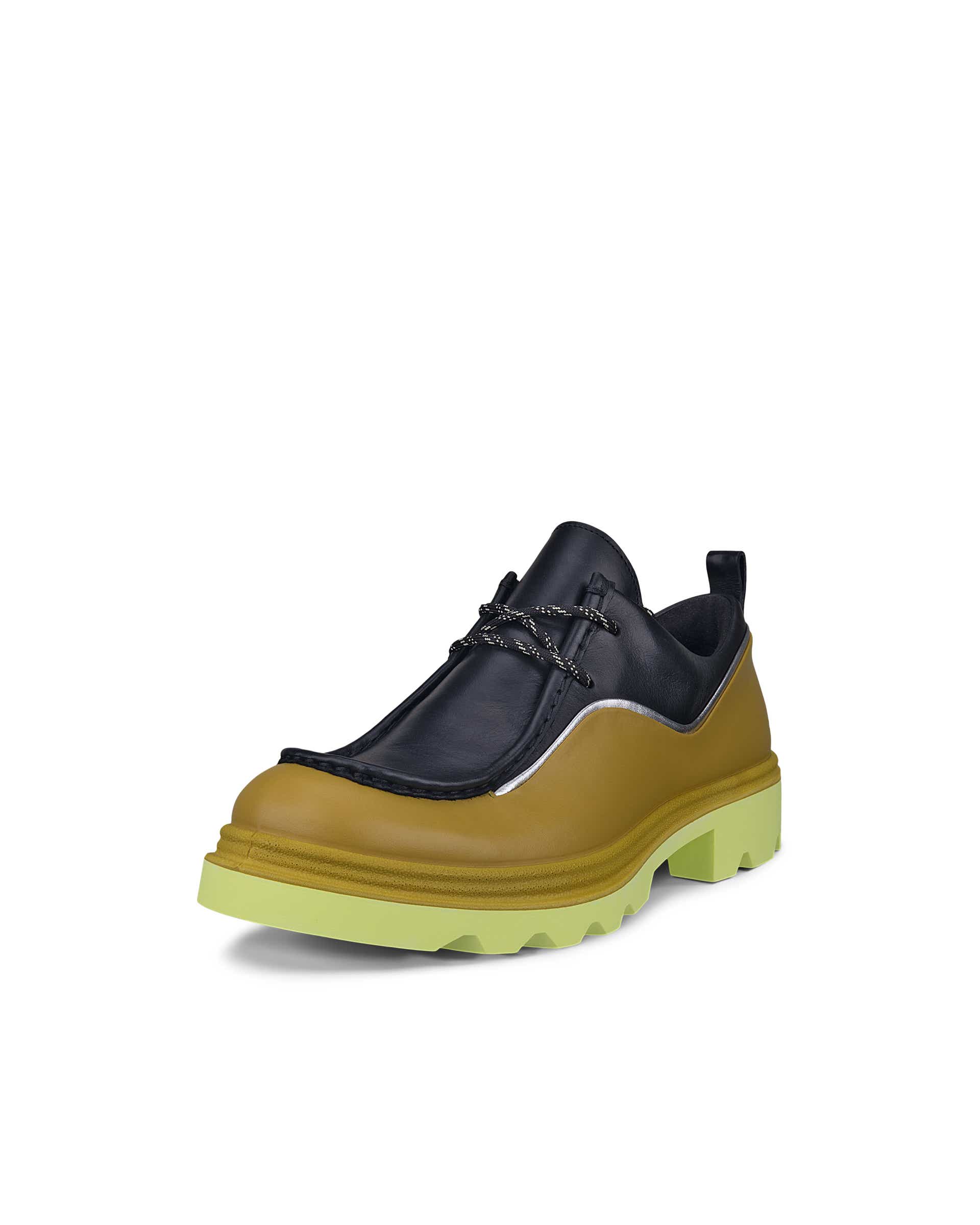 ECCO GRAINER WOMEN ウィメンズ レザーシューズ - グリーン - Main