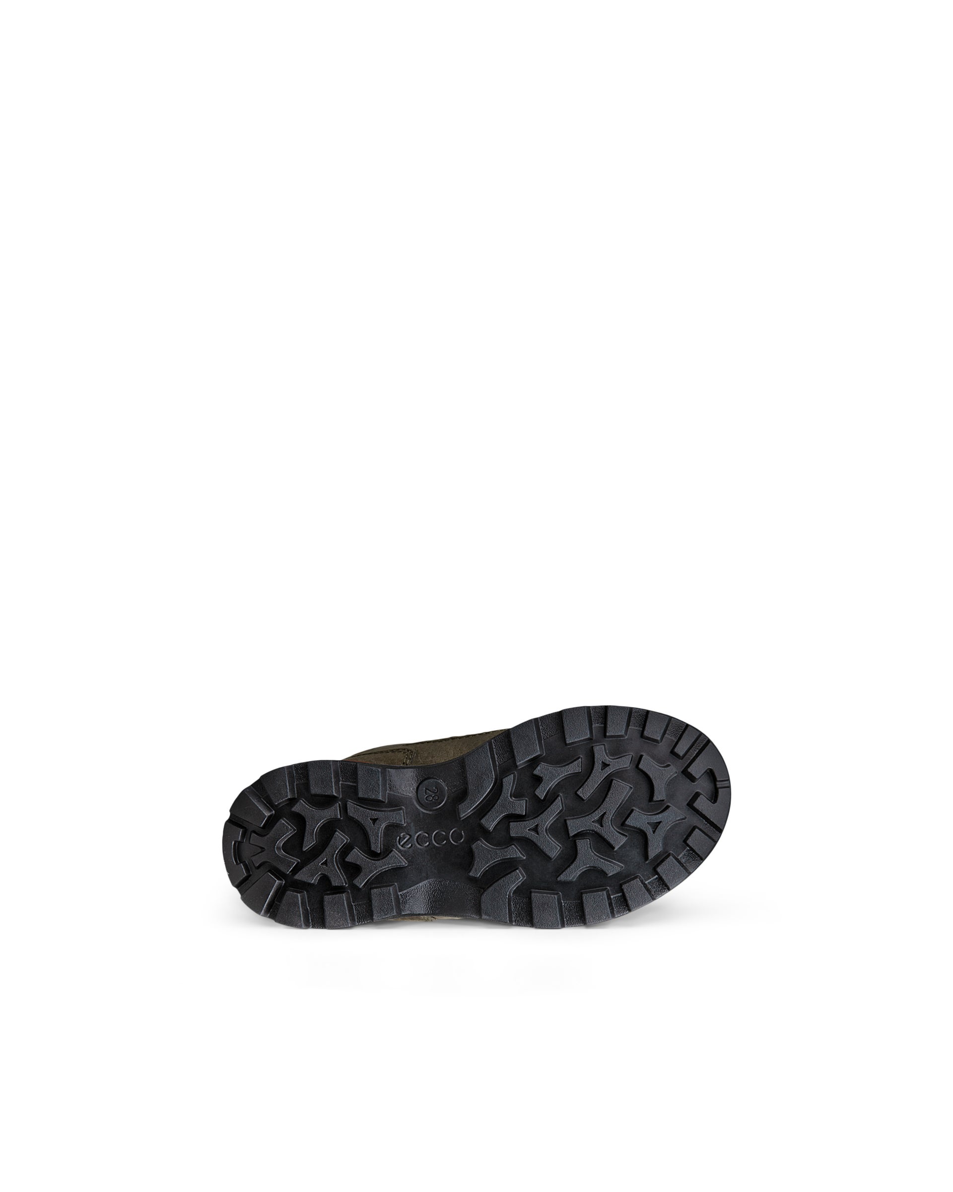 ECCO® SNOW MOUNTAIN vinterstøvle i vandtæt i nubuck til børn - Grøn - Sole