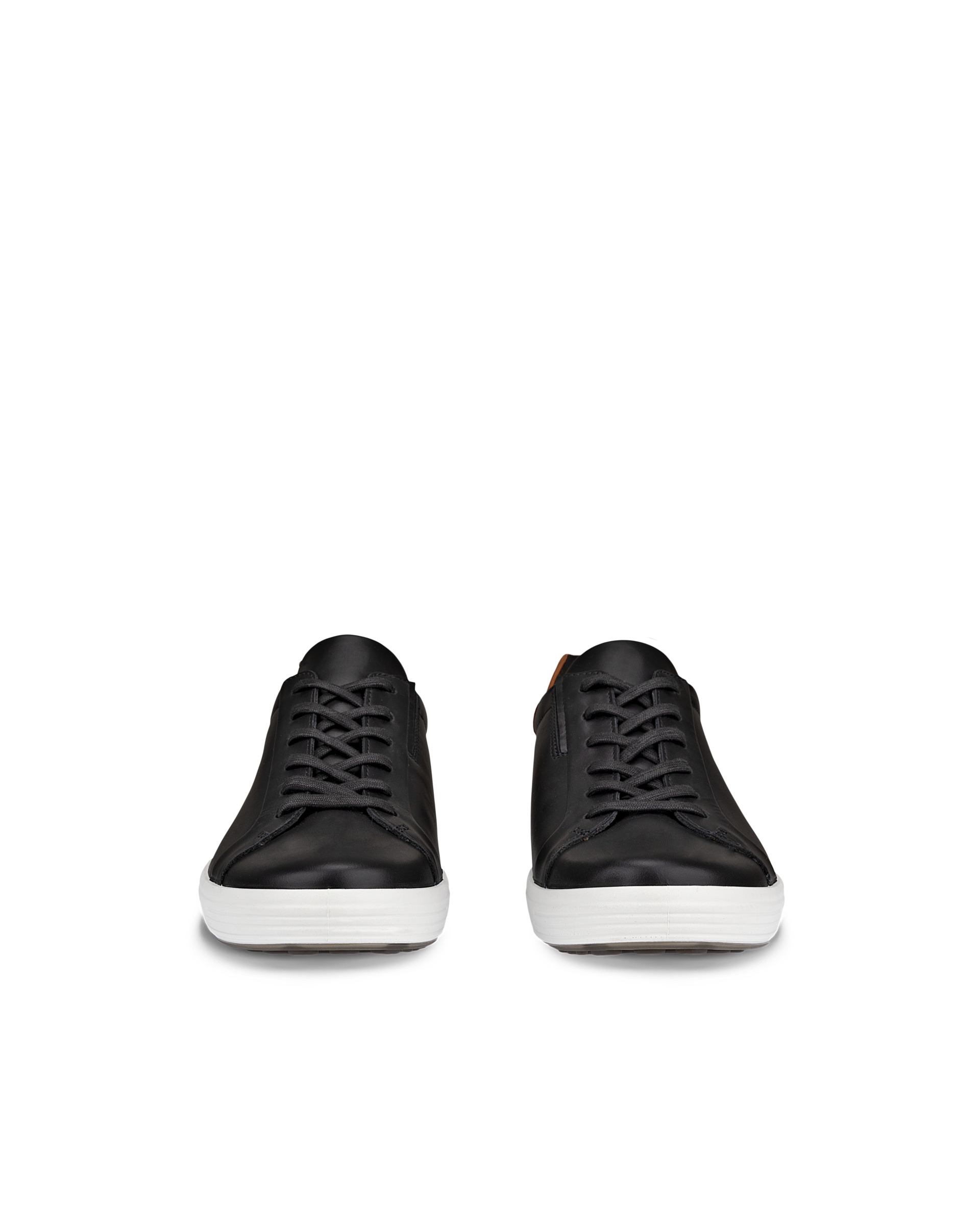 Pánské kožené tenisky ECCO® Soft 7 - Černá - Front pair