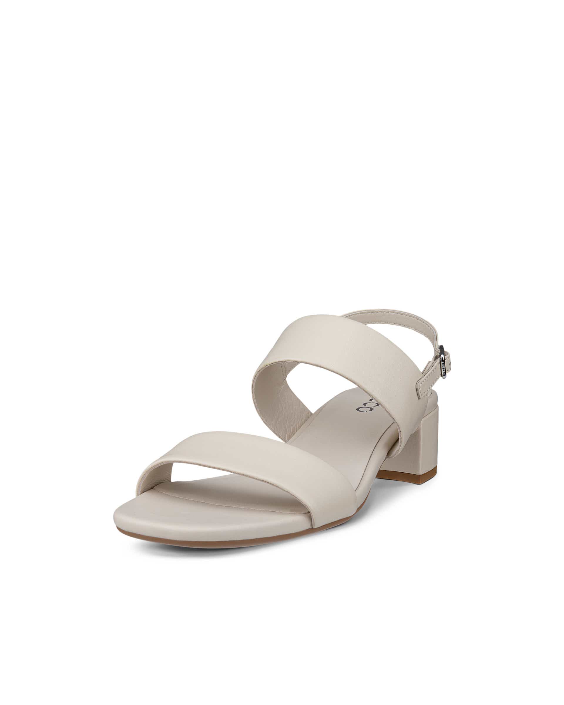 ECCO® LIVA SANDAL 35 Högklackad skinnsandal dam - Beige - Main