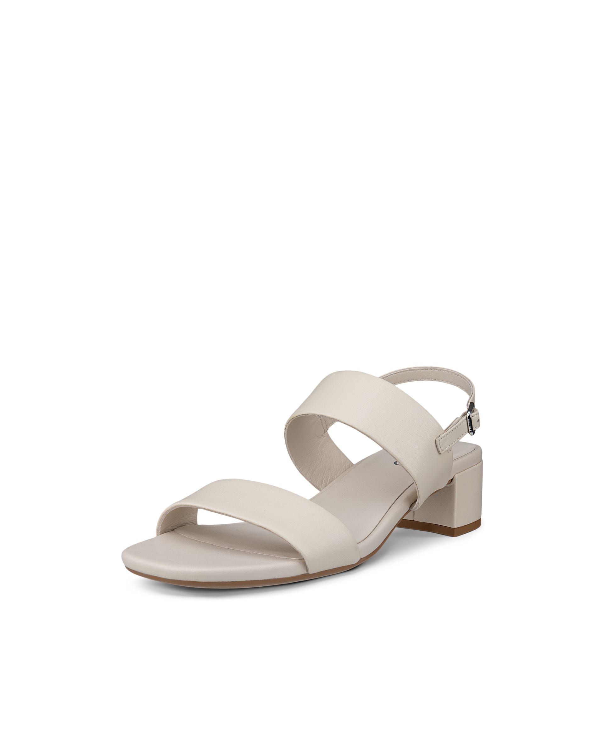 ECCO® LIVA SANDAL 35 dames leren sandaal met hak - Beige - Main