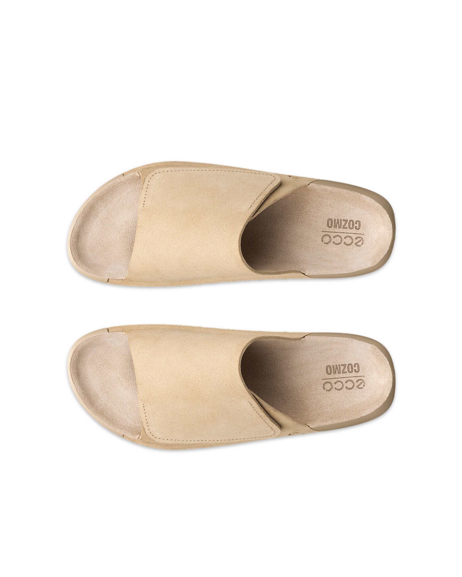 ECCO® COZMO Damen Pantolette - Beige - Top left pair
