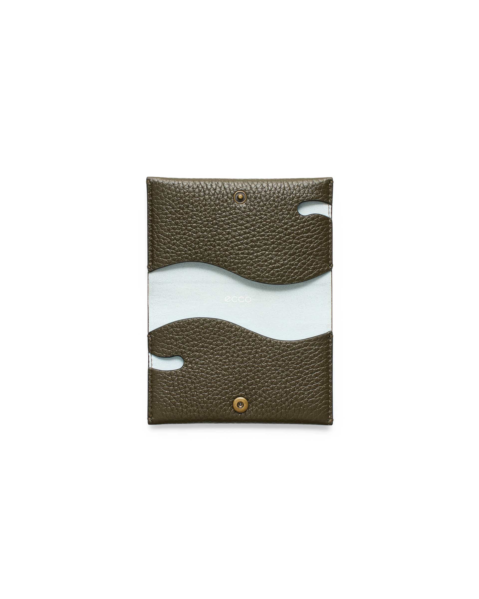 ECCO® BUSINESS CARD PURSE dame kortetui i skinn - Grønn - Birdeye