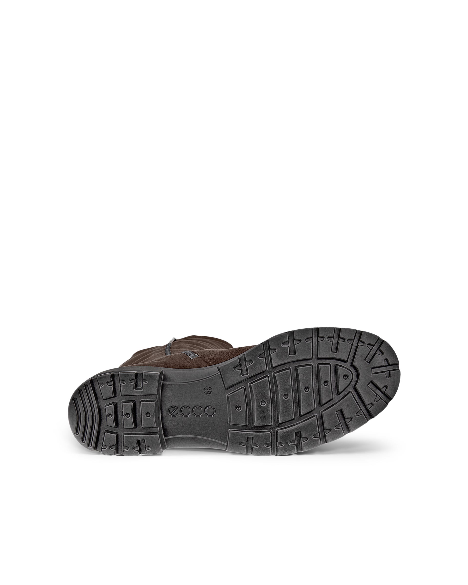 Damskie tekstylne kozaki ECCO® METROPOLE VIENNA - Brązowy - Sole