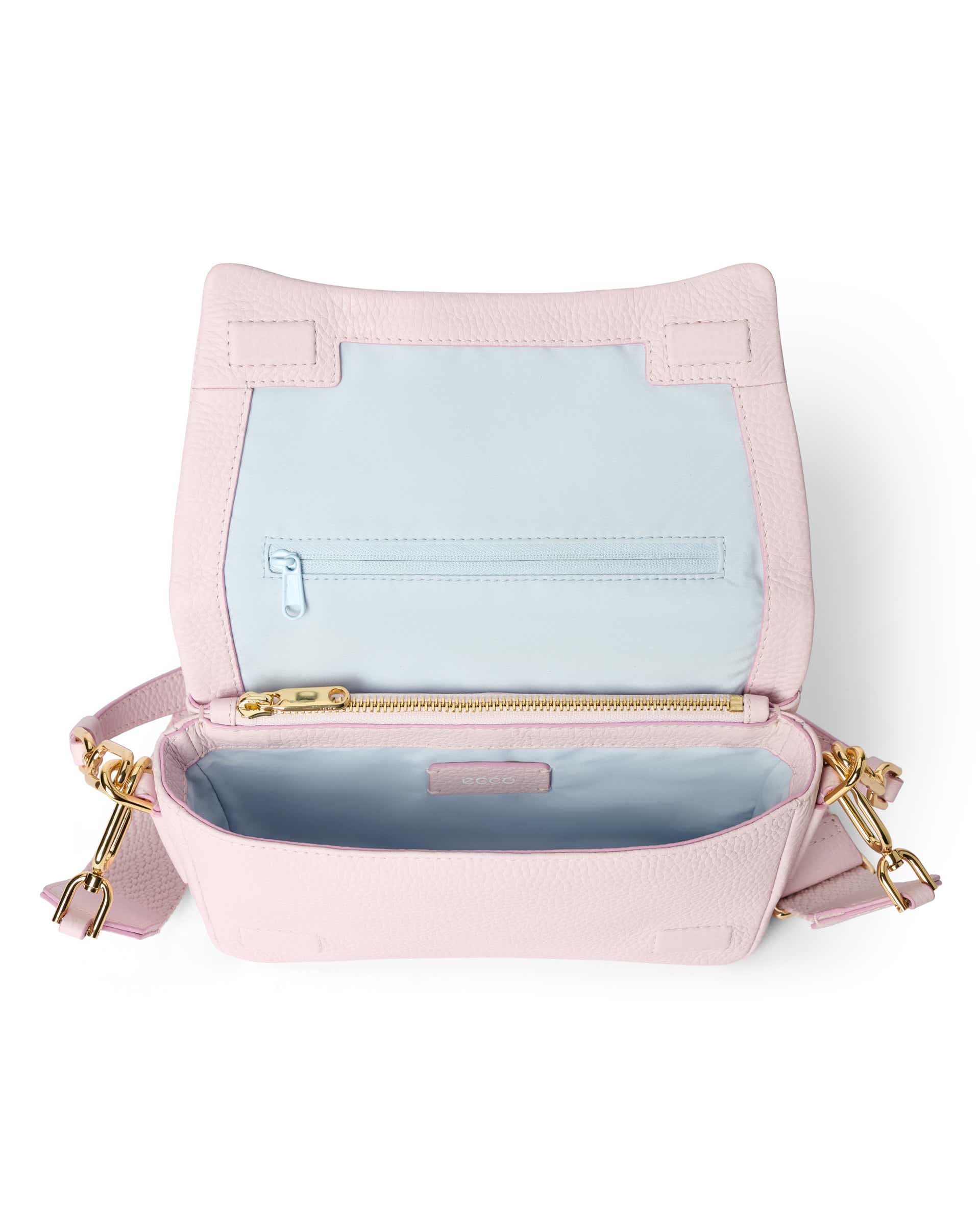 ECCO SOFT MEDIUM PINCH BAG - Pink - Inside