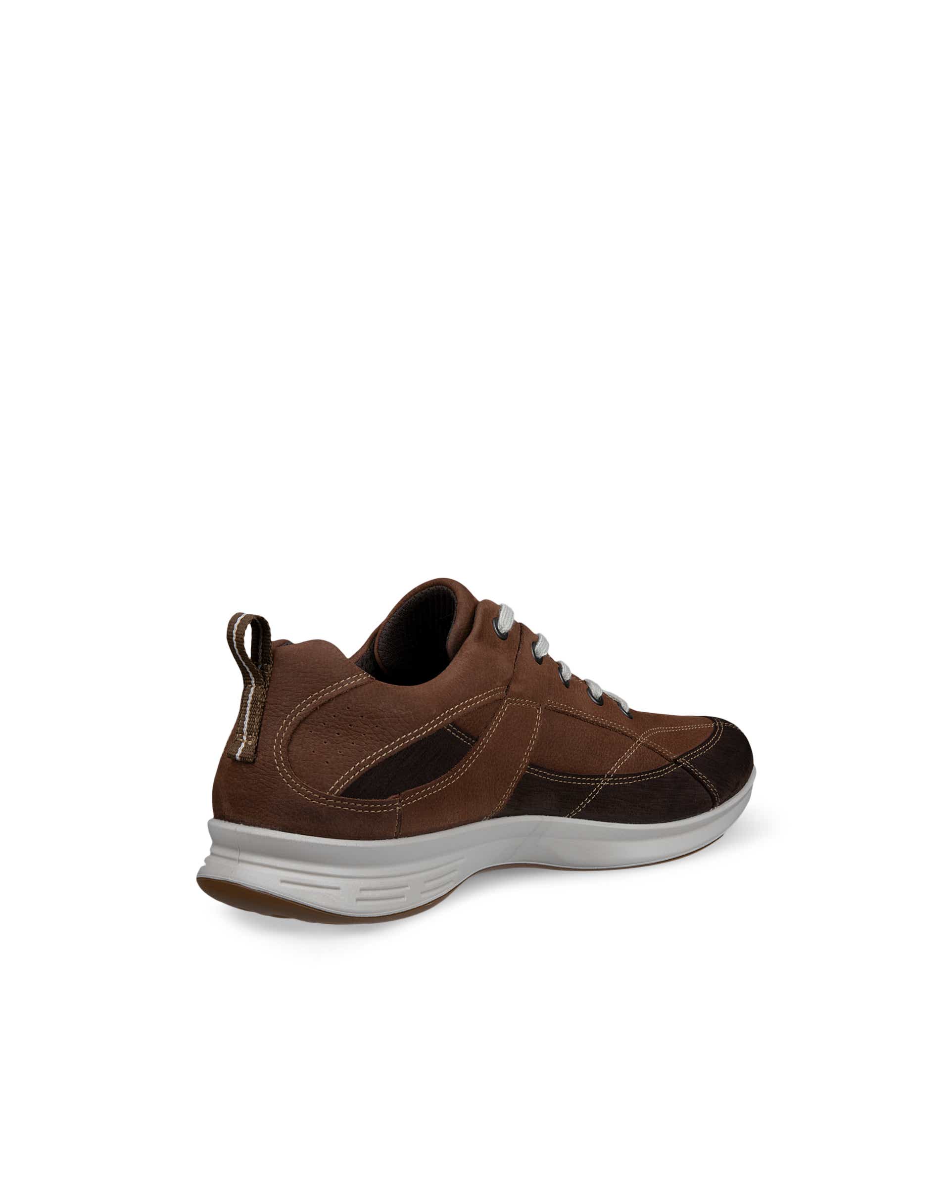 ECCO® EXCEED chaussures de marche en nubuck pour homme - Marron - Back
