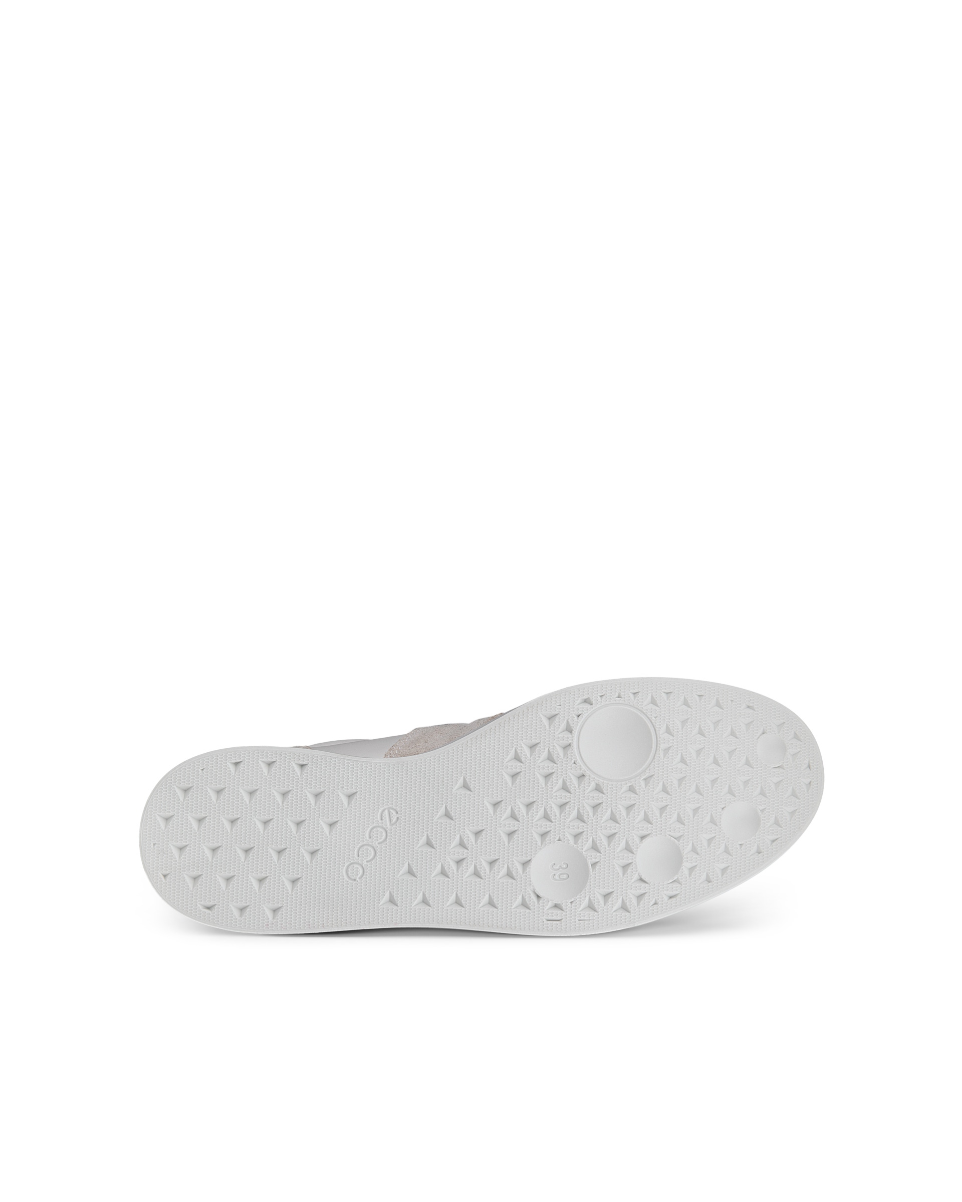 ECCO® STREET LITE dames suède sneaker - Wit - Sole