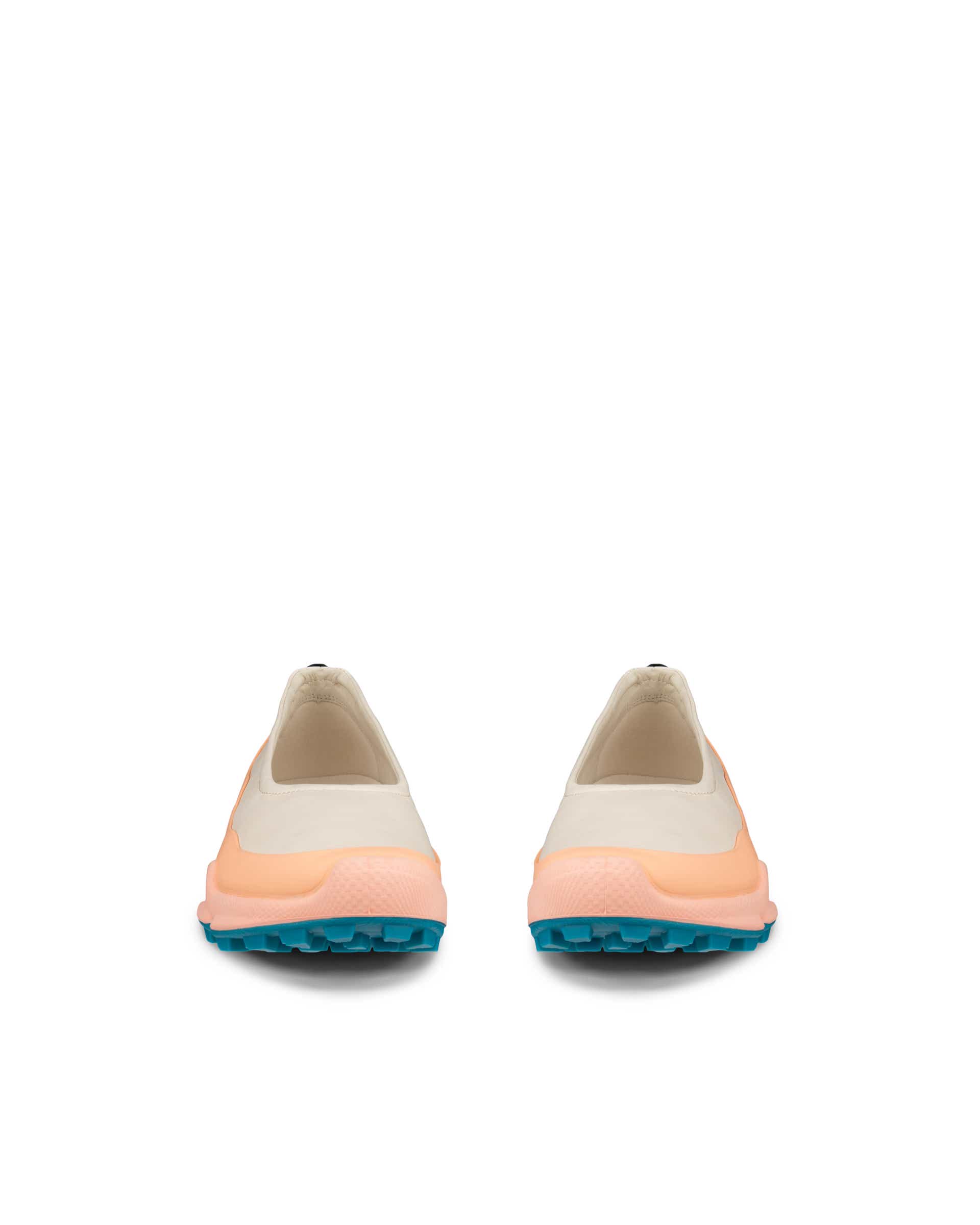 Zapatillas de piel sin cordones ECCO® BIOM C-Trail para mujer - Naranja - Front pair