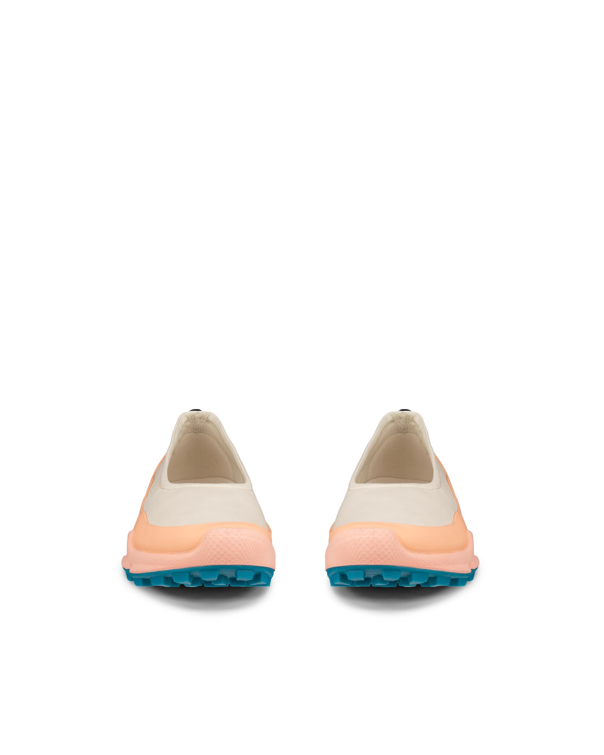 ECCO BIOM C Trail ウィメンズ レザースリッポン - オレンジ - Front pair