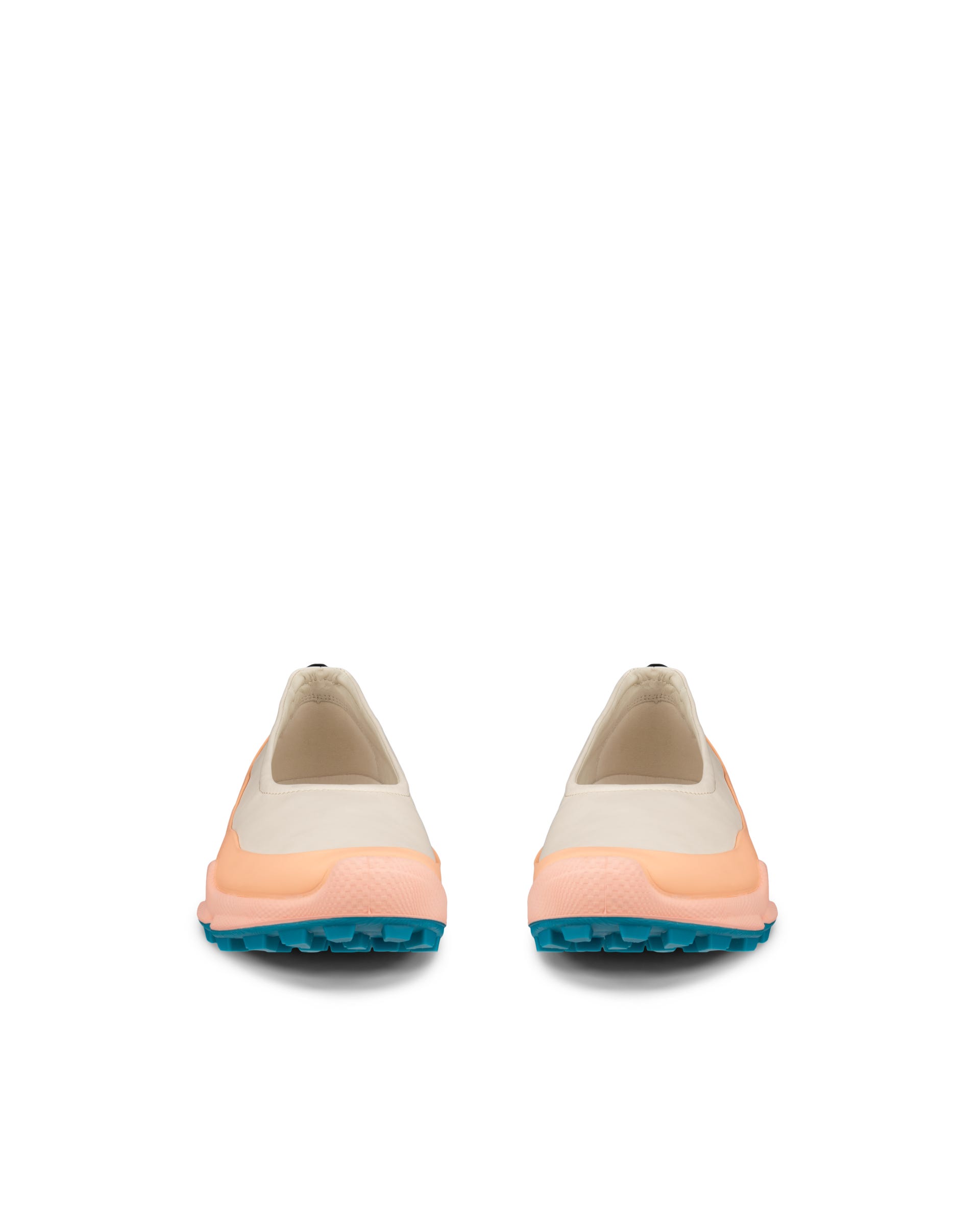 ECCO BIOM C Trail ウィメンズ レザースリッポン - オレンジ - Front pair