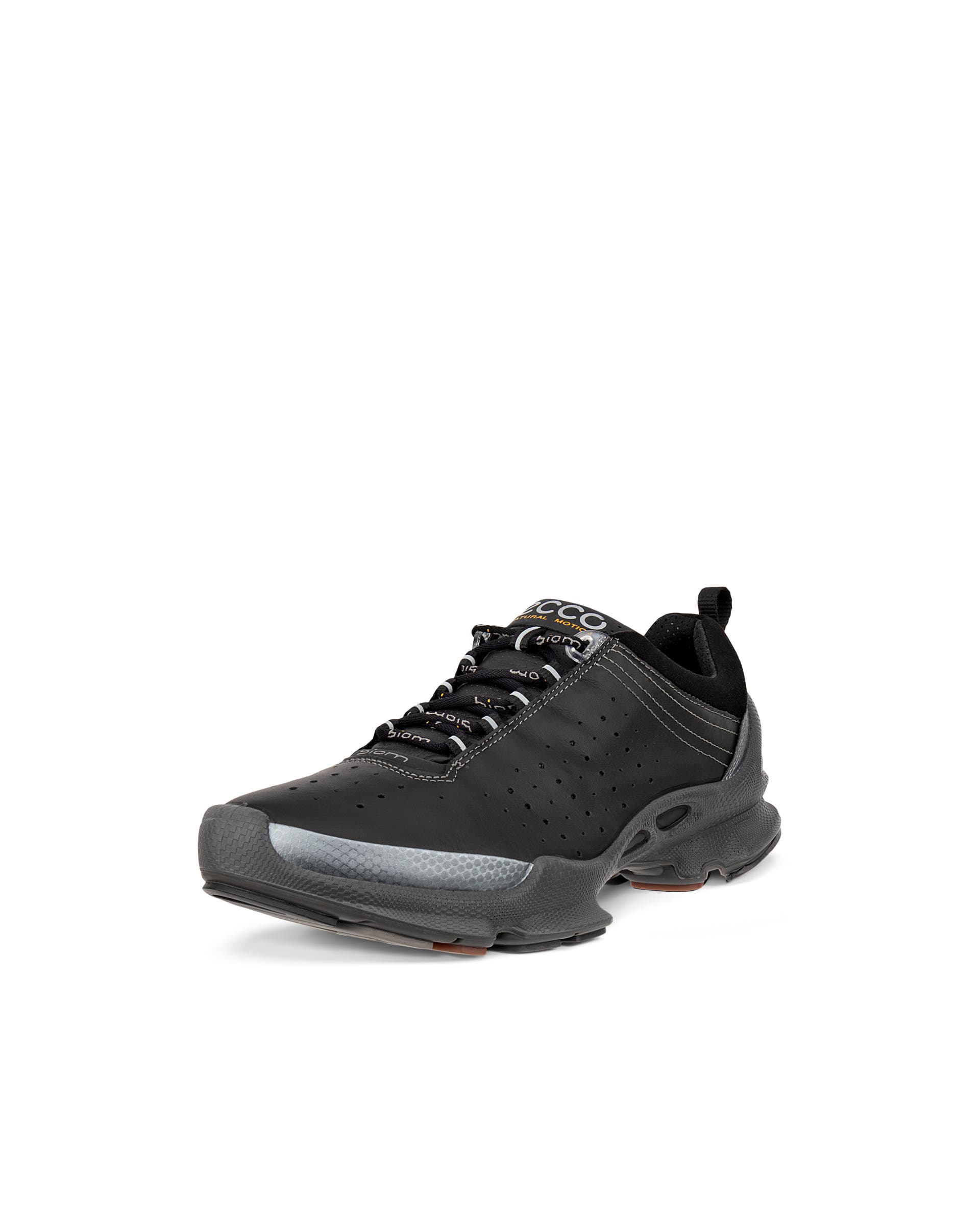 Women's ECCO® BIOM C Leather Sneaker - Black - Main