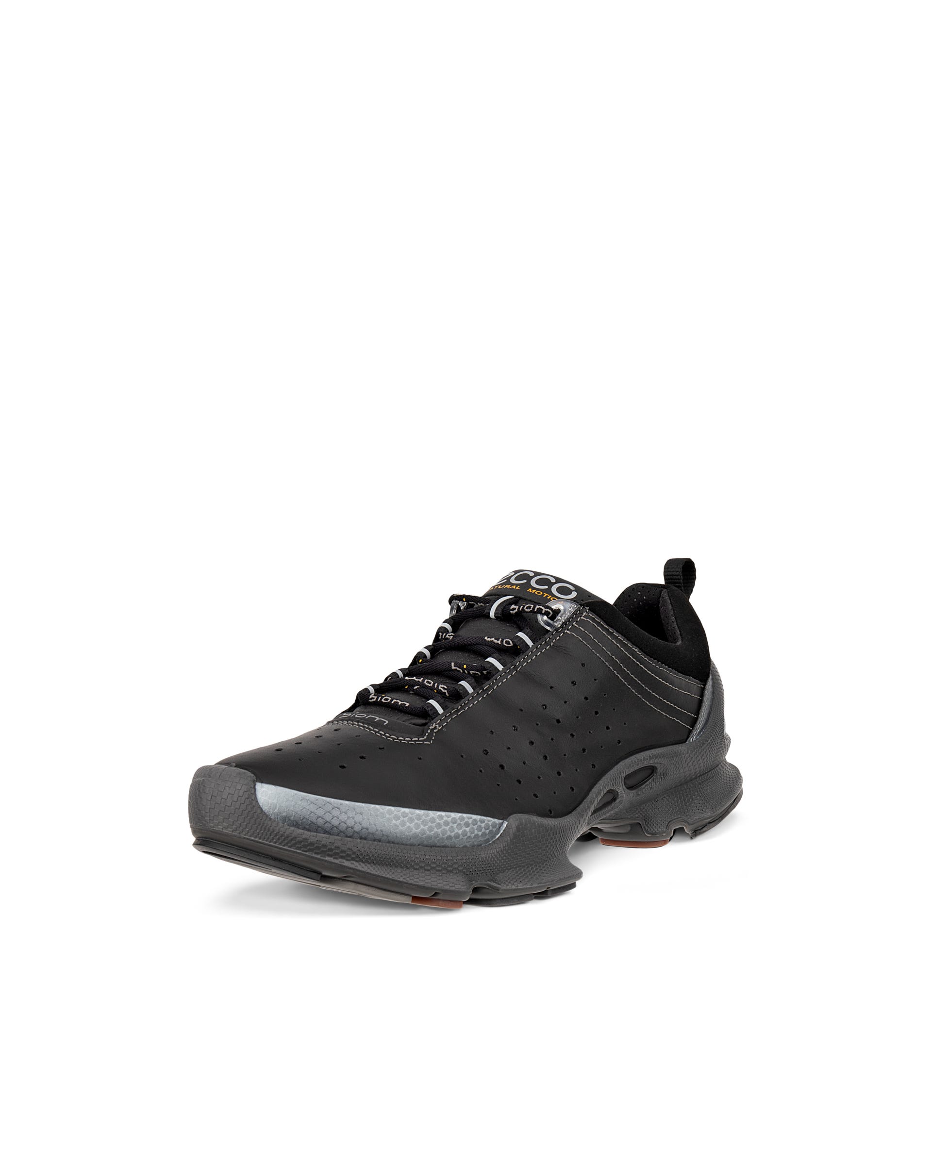 Women's ECCO® BIOM C Leather Sneaker - Black - Main