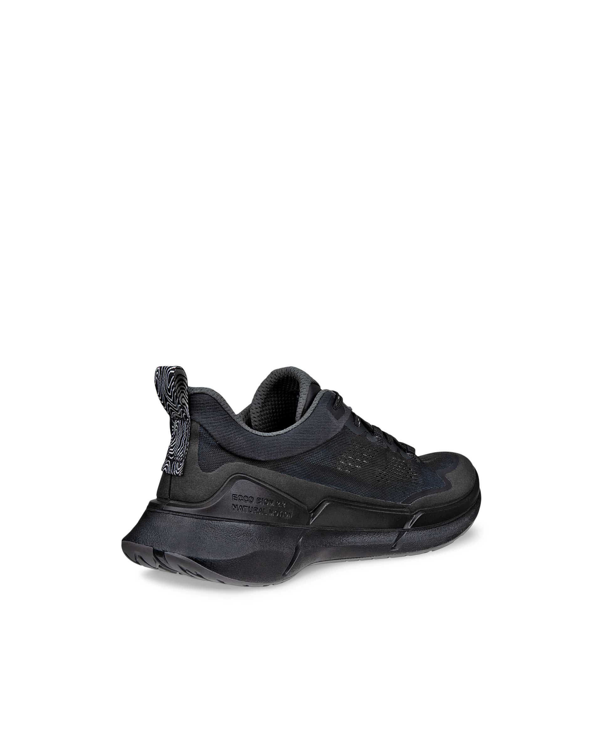 ECCO® BIOM 2.2 dames sneaker van textiel - Zwart - Back