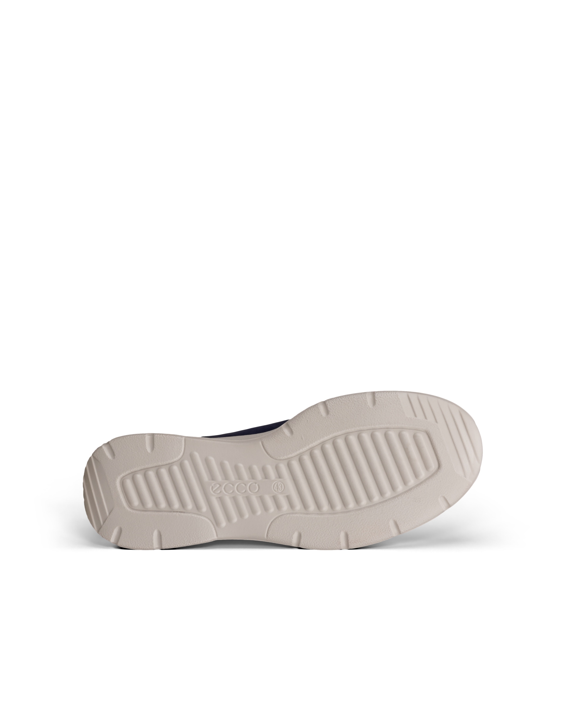 ECCO® Irving chaussures sans lacet en nubuck pour homme - Bleu - Sole