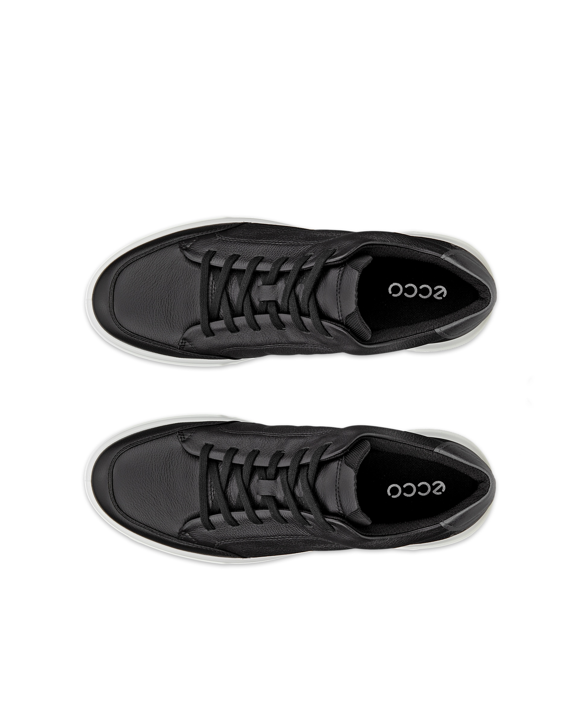 ECCO® MOVE chaussure en cuir pour femme - Noir - Top left pair