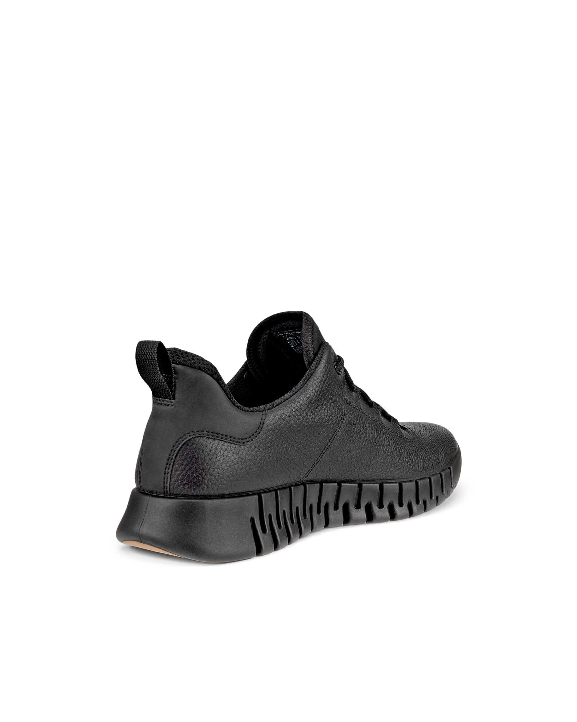 Pánské kožené Gore-Tex tenisky ECCO® Gruuv - Černá - Back