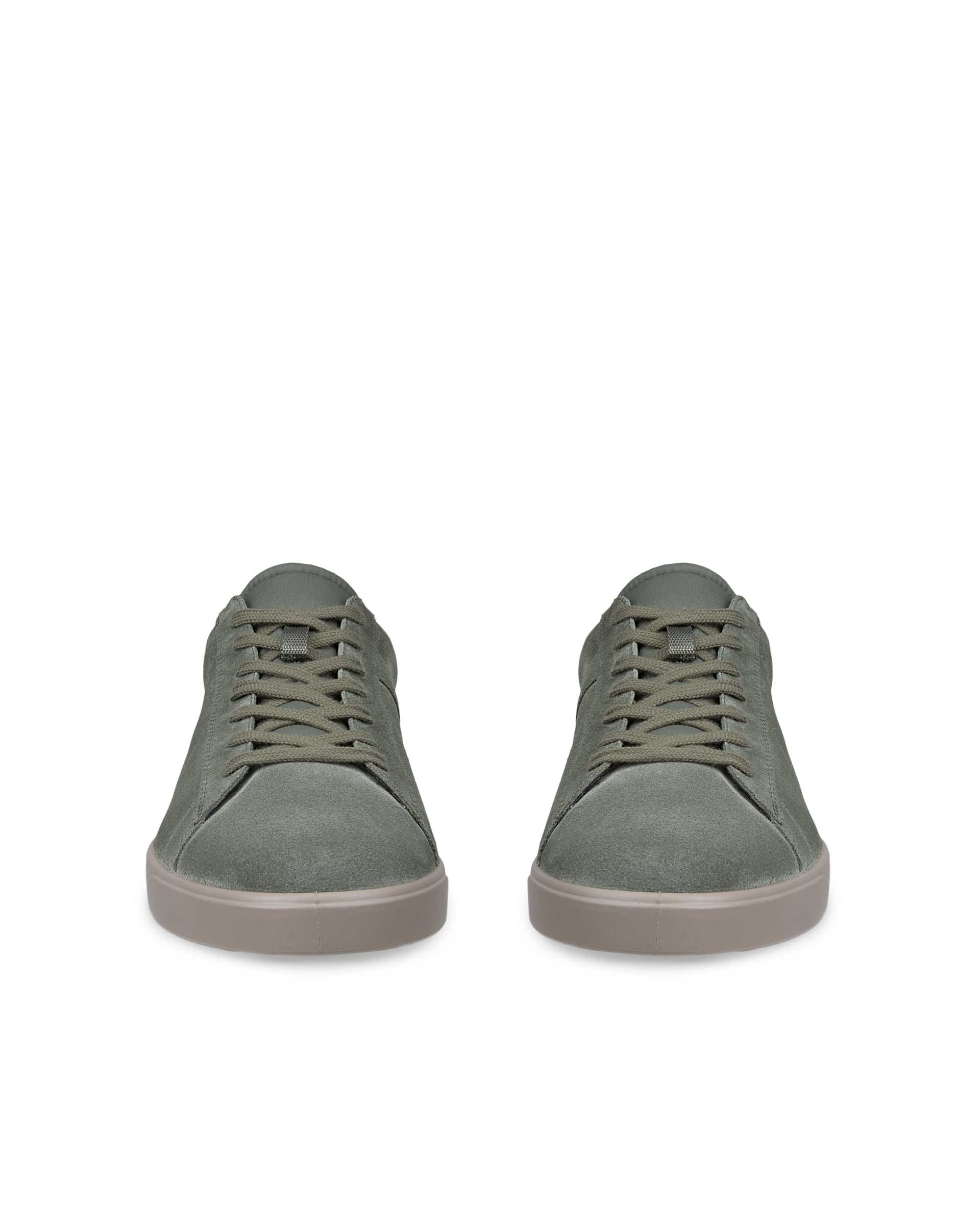 ECCO® STREET LITE herre sneakers semsket skinn - Grønn - Front pair