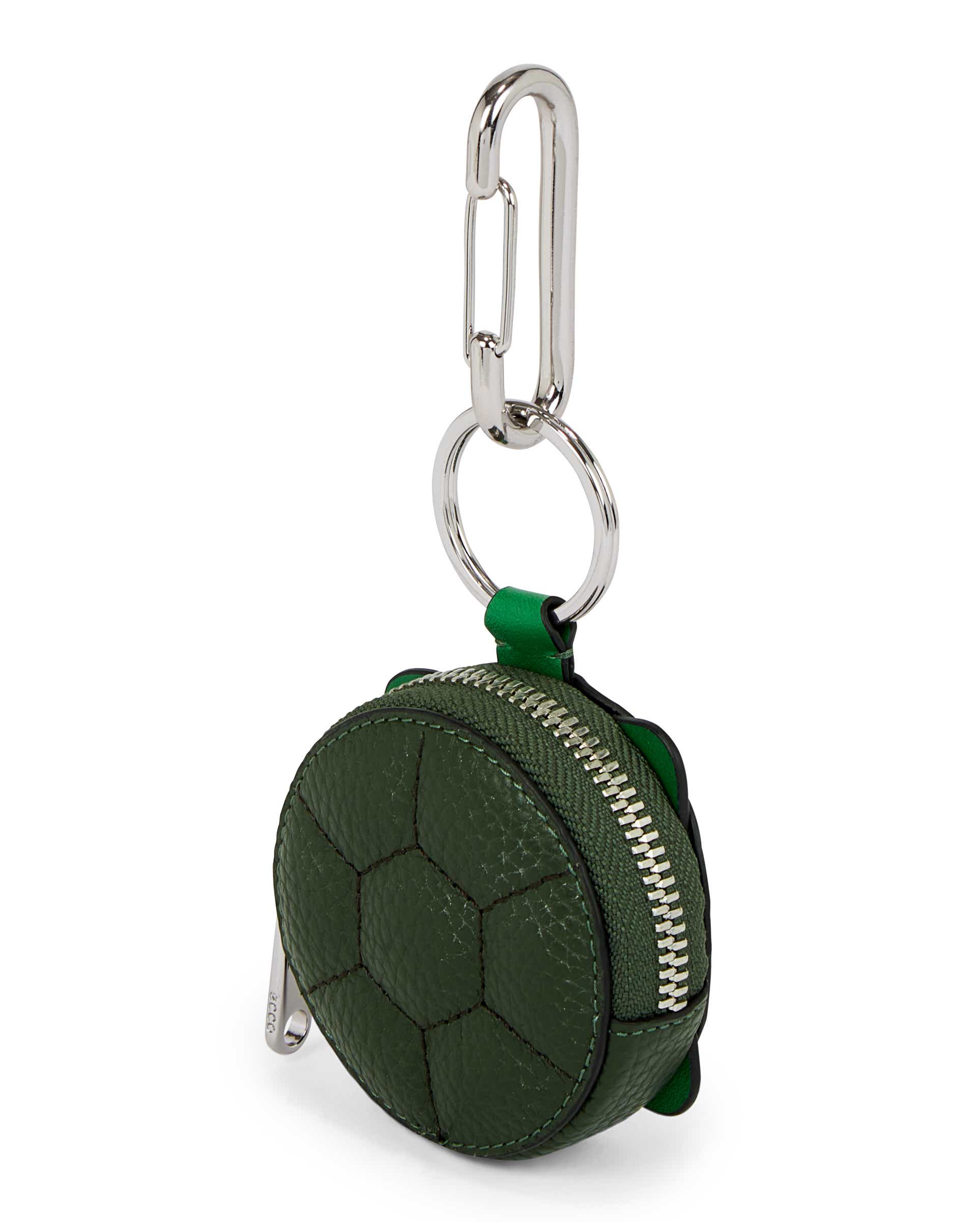 ECCO Charms Pouch Tortoise レザーチャーム - グリーン - Main