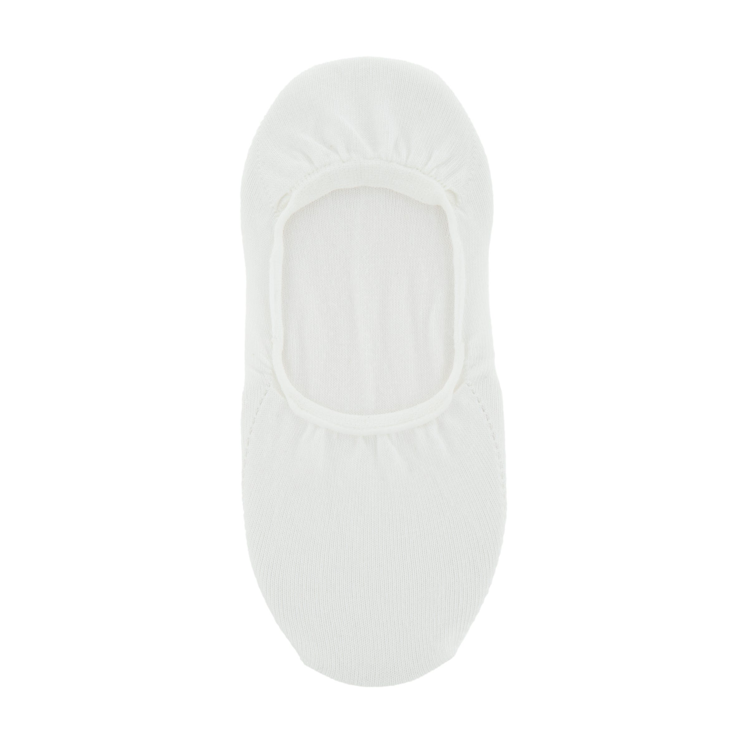 Unisex ECCO® Soft Touch Footies (2-Pack) - White - Detail-1