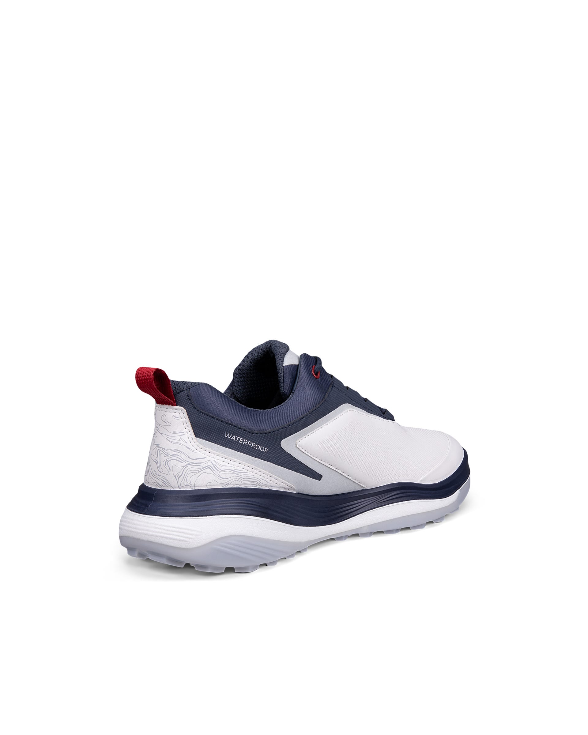 Men's ECCO® Golf LT1 Leather Waterproof Golf Shoe - White - Outside