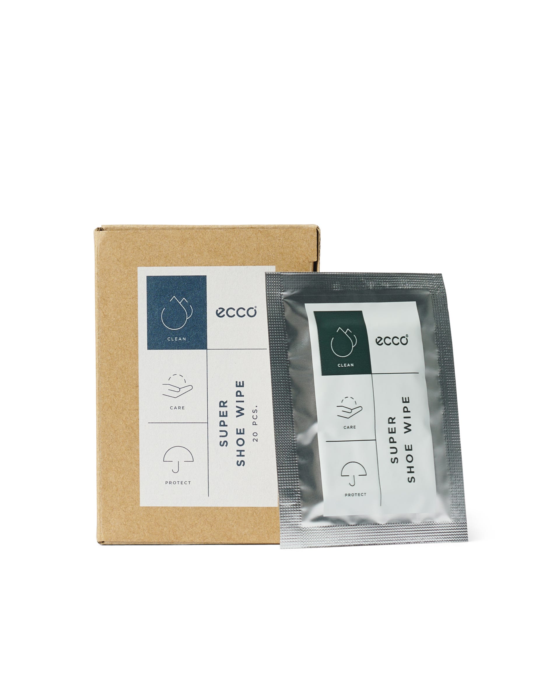 ECCO® Cipőtörlő kendők - Átlátszó - Main