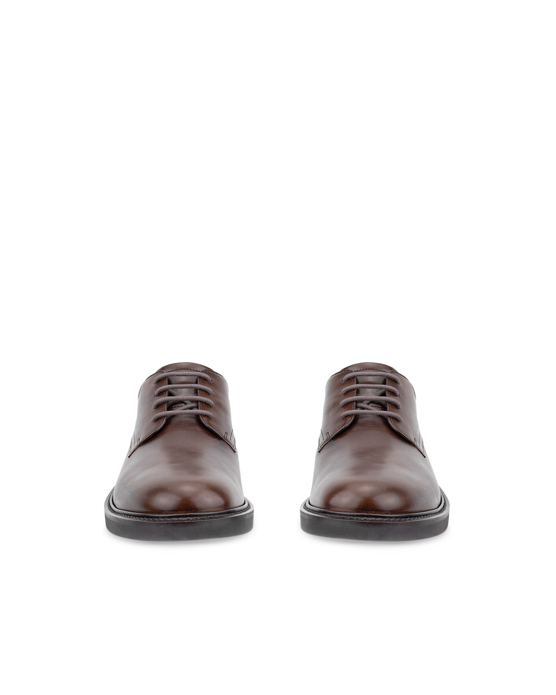 ECCO® Metropole London derbies cuir pour homme - Brun - Front pair