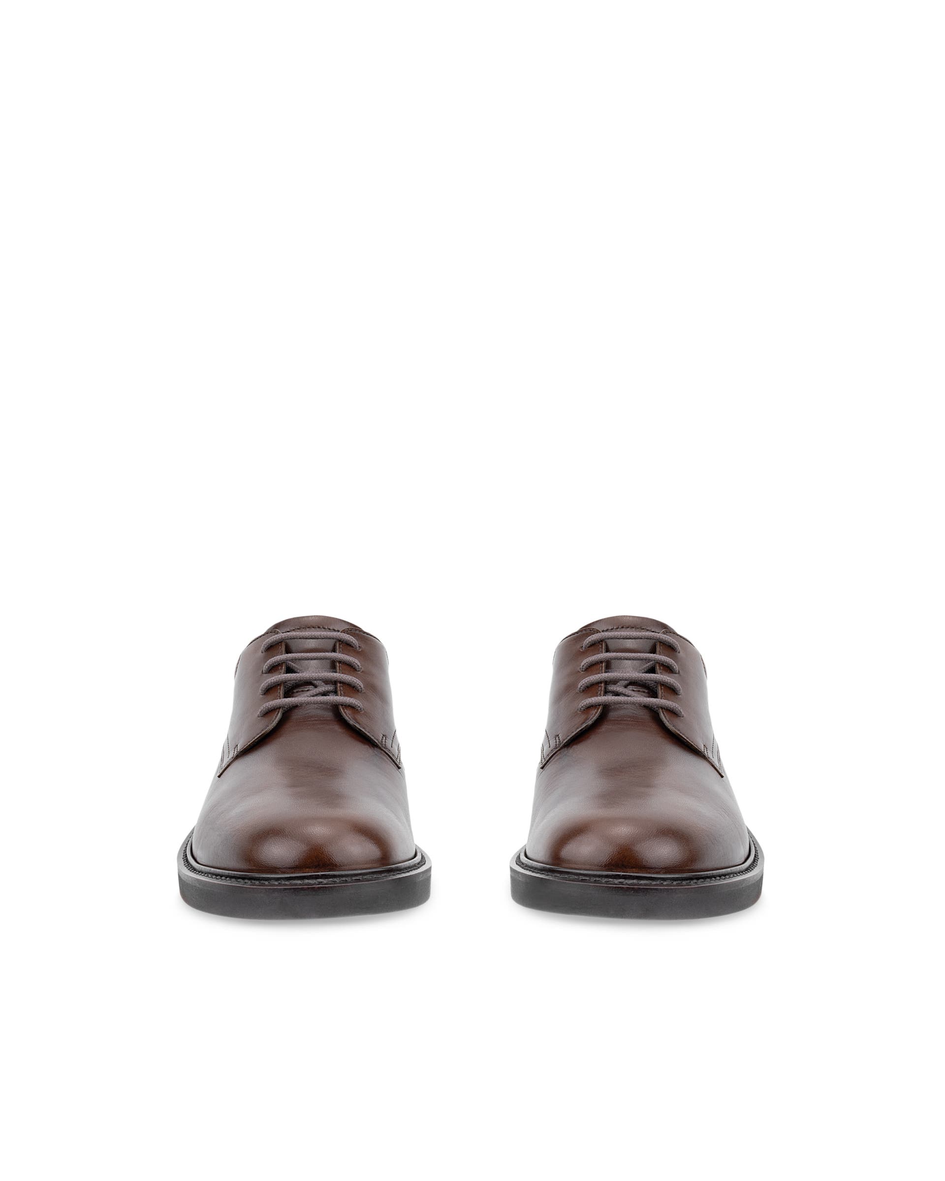 ECCO® Metropole London derbies cuir pour homme - Brun - Front pair