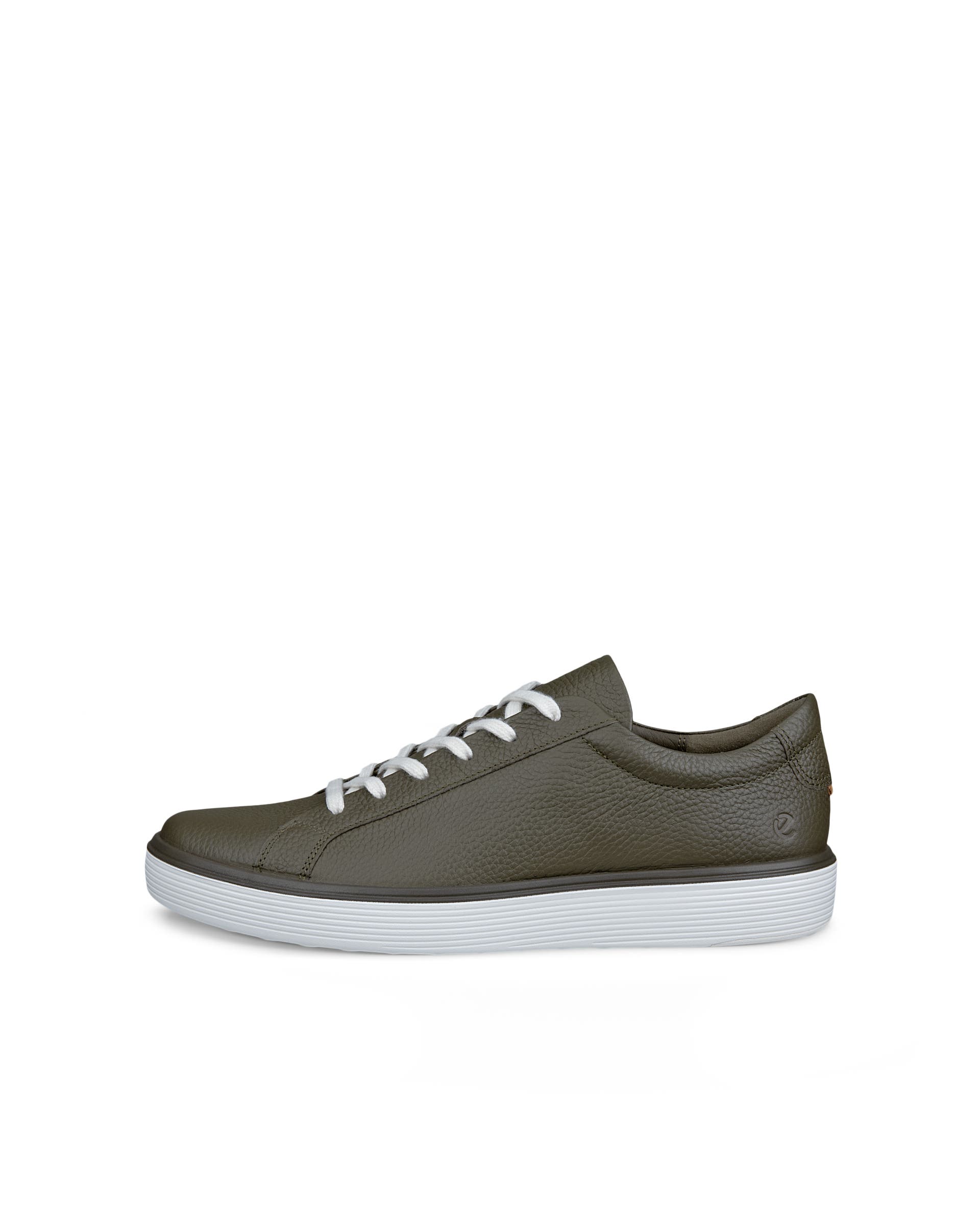 ECCO® Soft 60 baskets en cuir pour homme - Vert - Outside