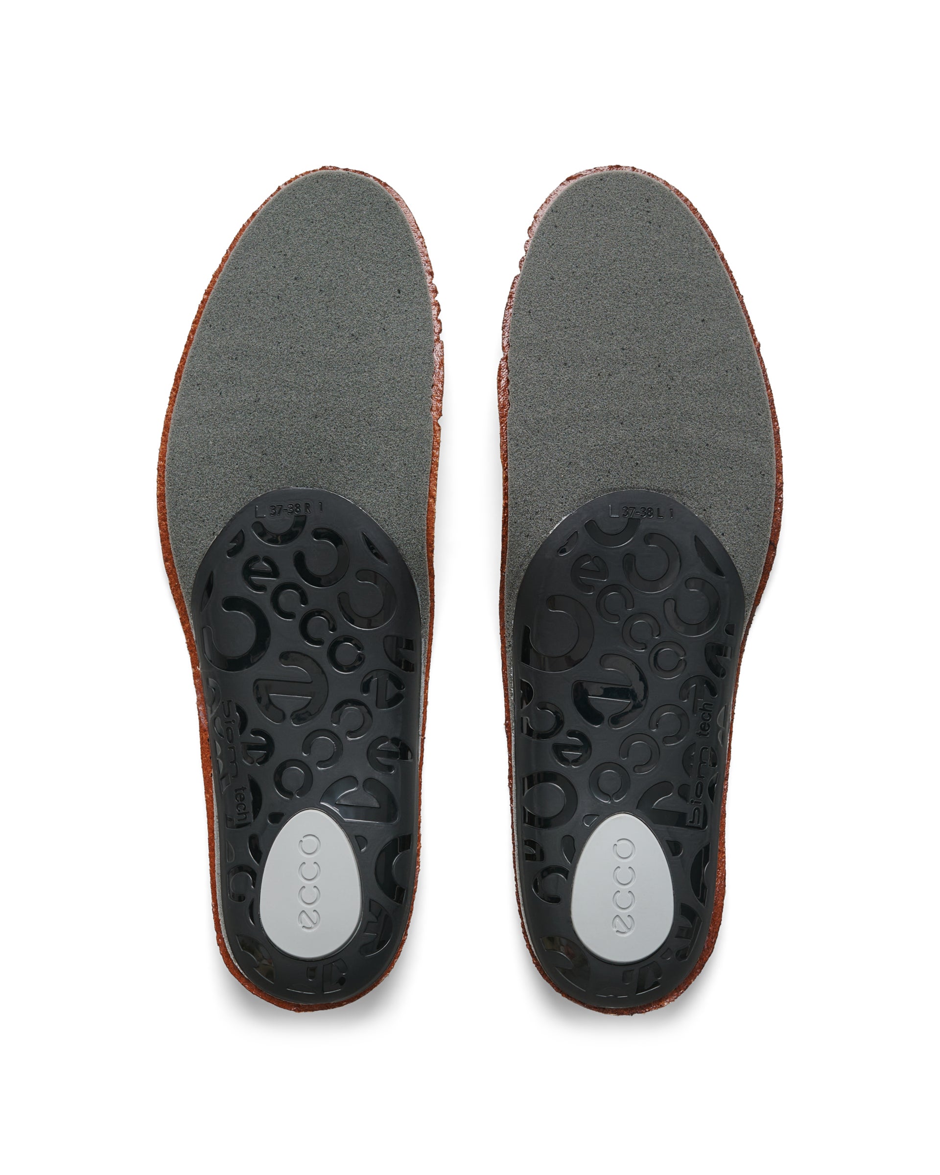 ECCO® Support semelle intérieure chaussure premium pour femme - Brun - Back
