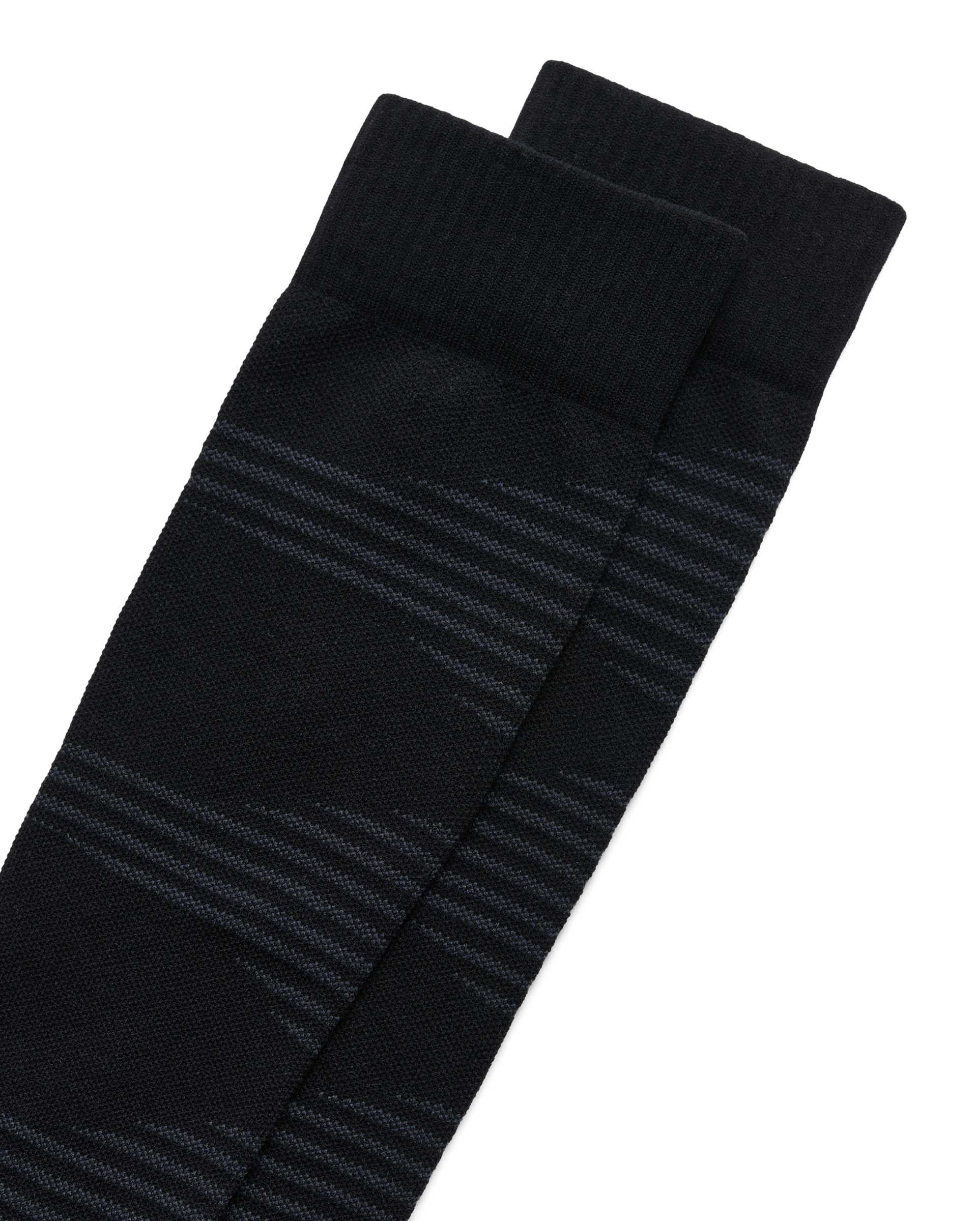 Unisex ECCO® Tech Travel Sock - Black - Detail-1