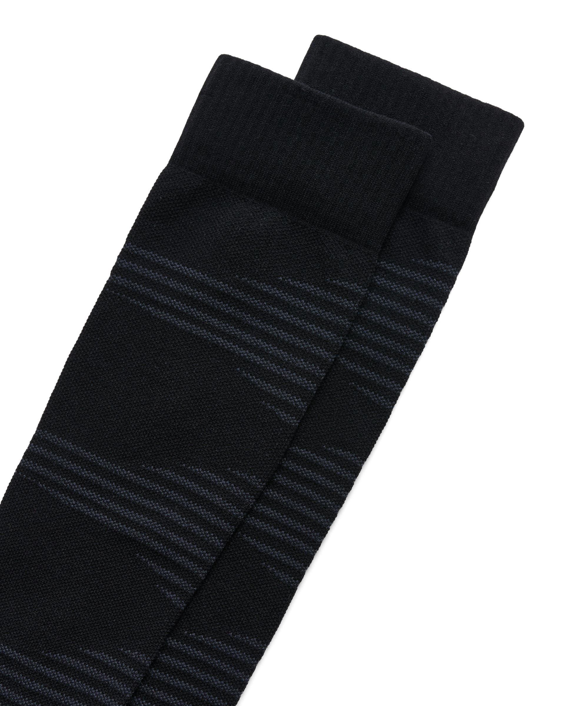 Unisex ECCO® Tech Travel Sock - Black - Detail-1