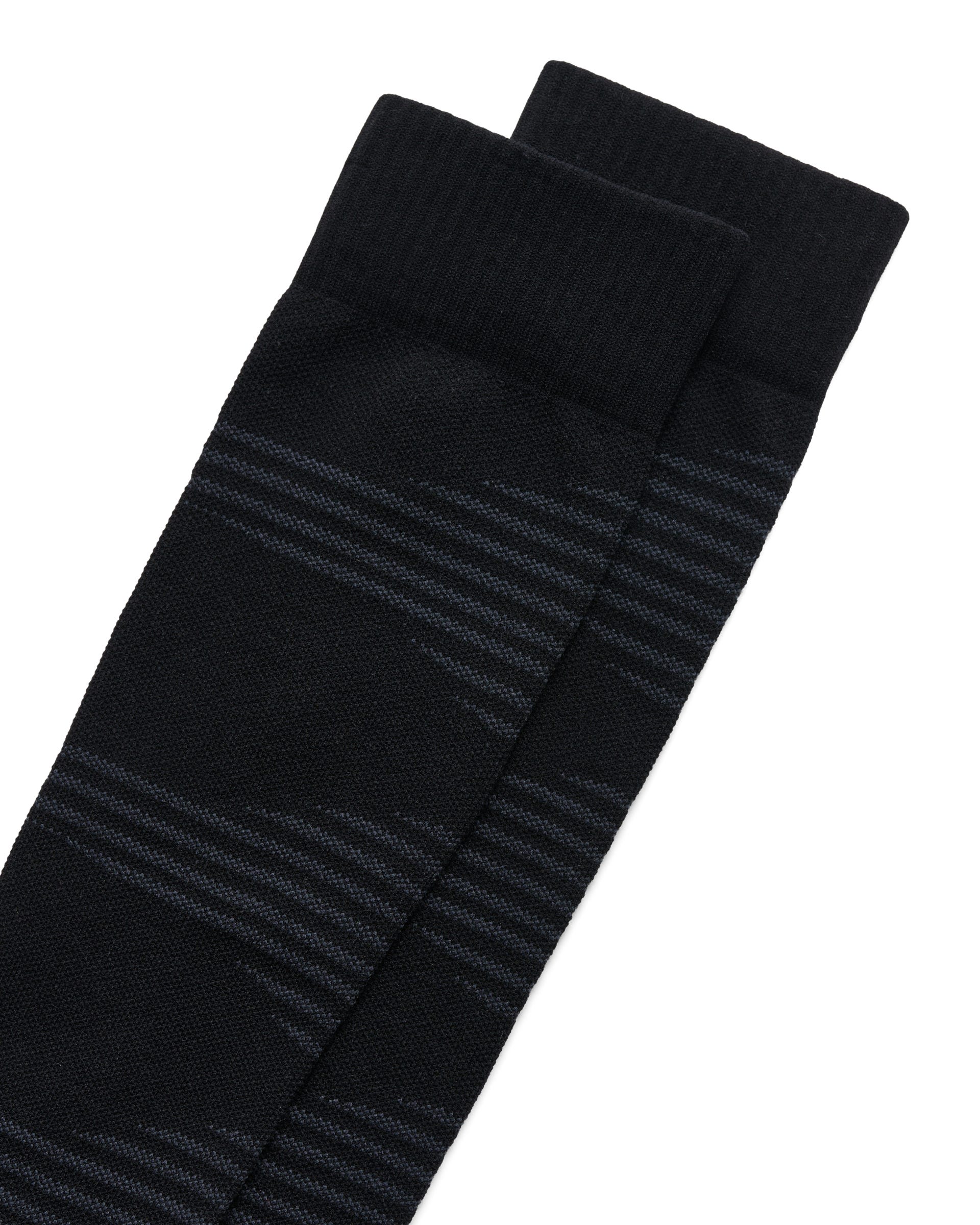 Unisex ECCO® Tech Travel Sock - Black - Detail-1