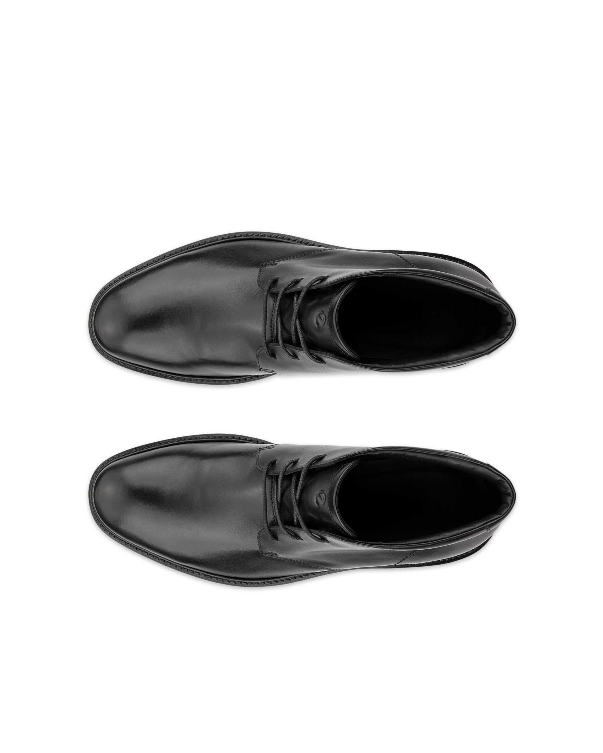 ECCO® METROPOLE PRAGUE Herren Chukka Boot aus Leder - Schwarz - Top left pair