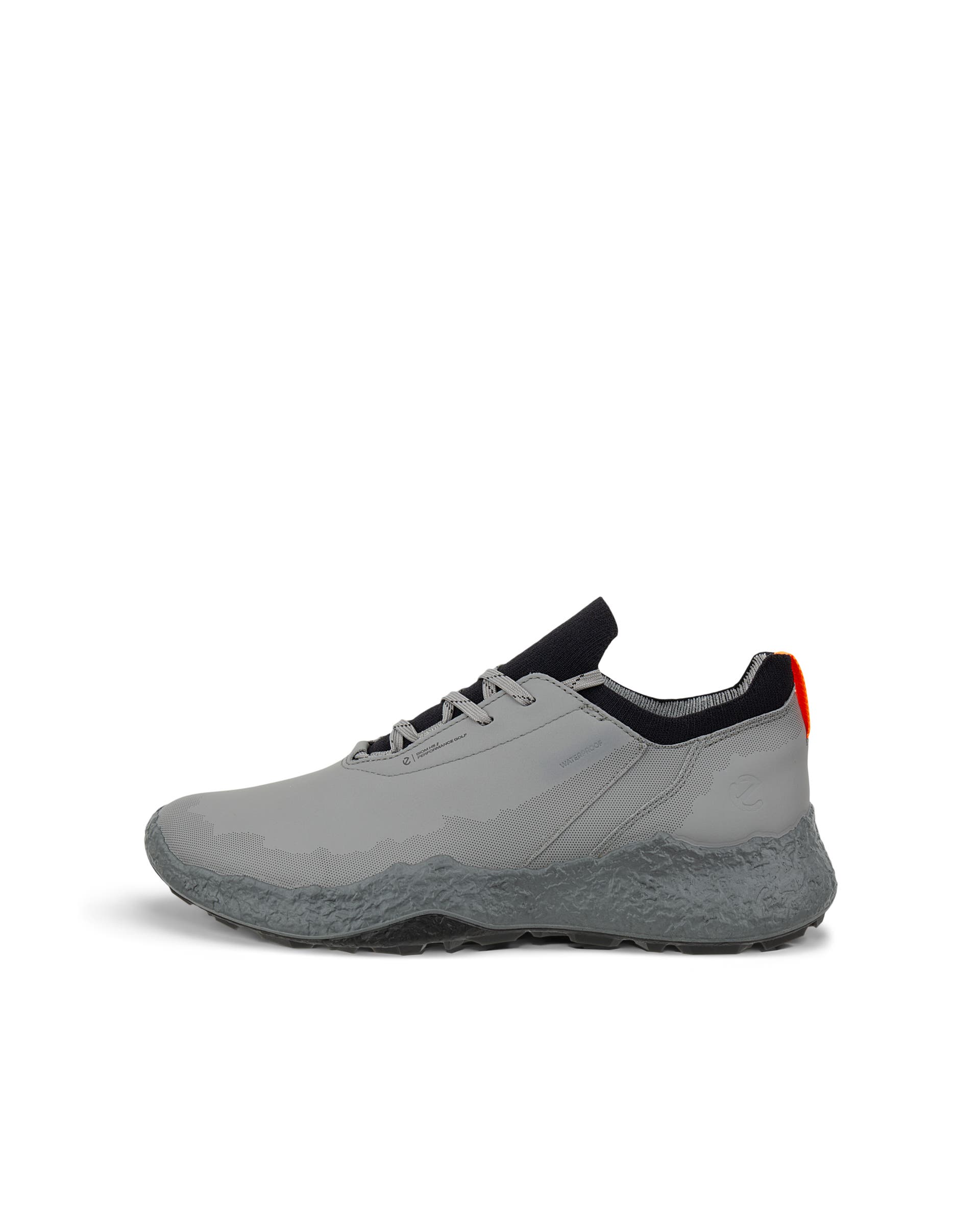 ECCO Golf BIOM H5 Hybrid Men メンズ レザーウォータープルーフゴルフシューズ - グレー - Outside